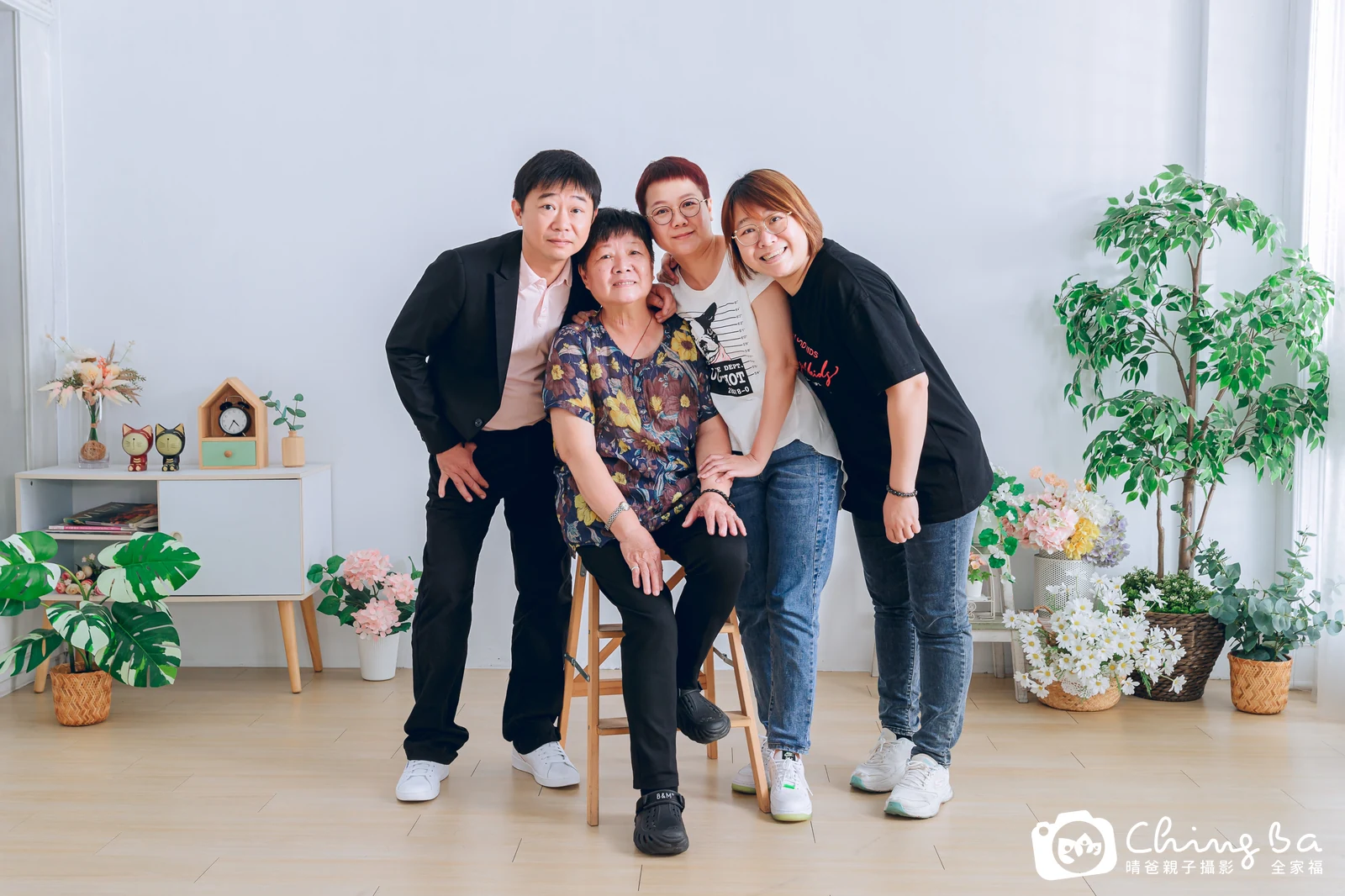 台中家族全家福攝影|三代同堂