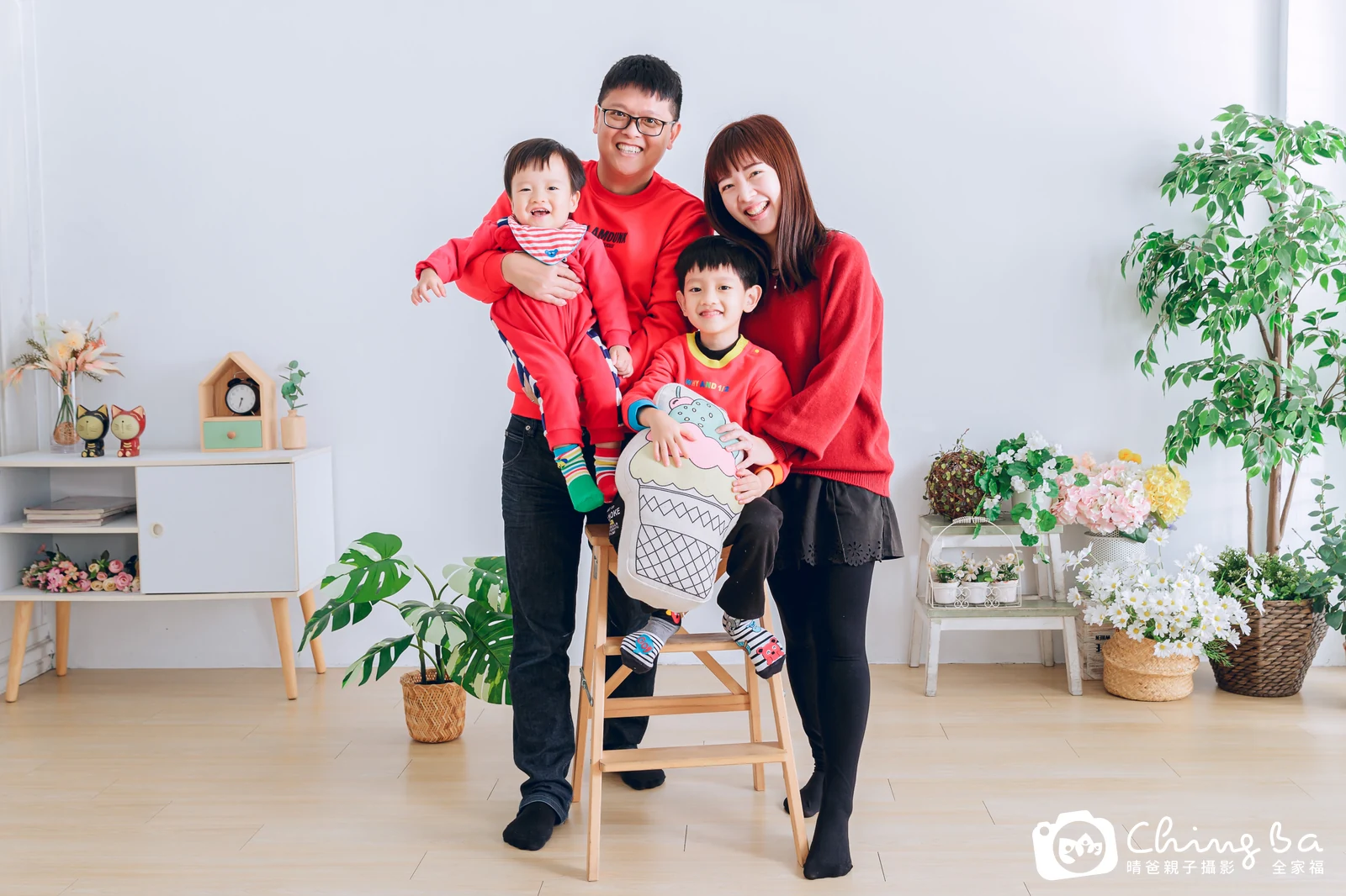 家族合照——晴爸親子攝影