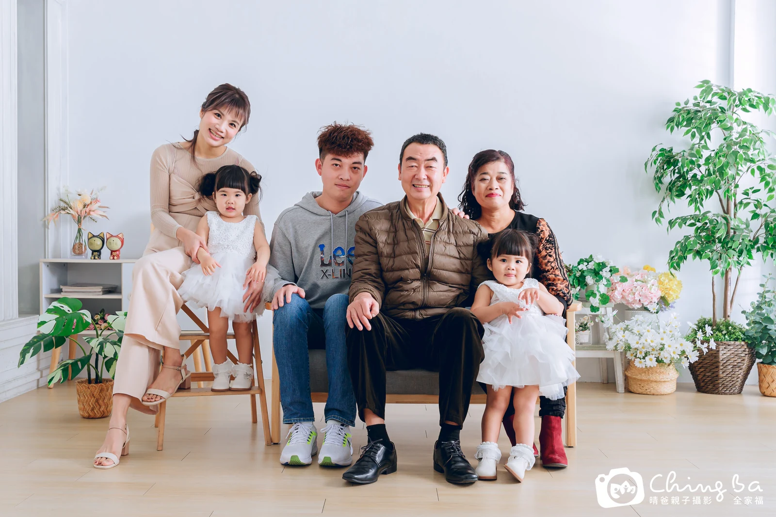 台中家族全家福攝影｜三代同堂