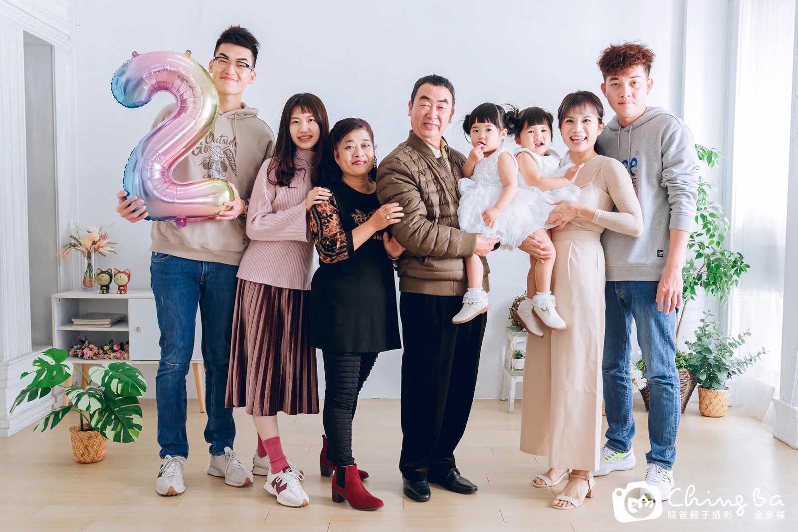 台中家族全家福攝影｜三代同堂