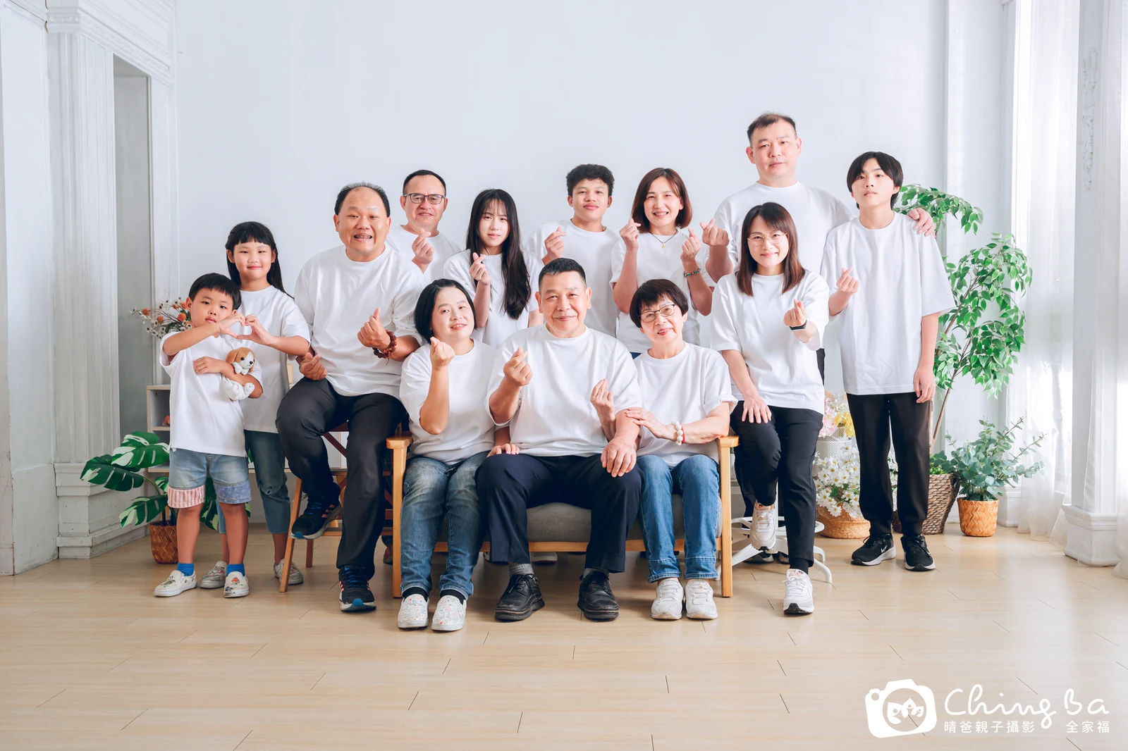 台中家族全家福攝影|三代同堂