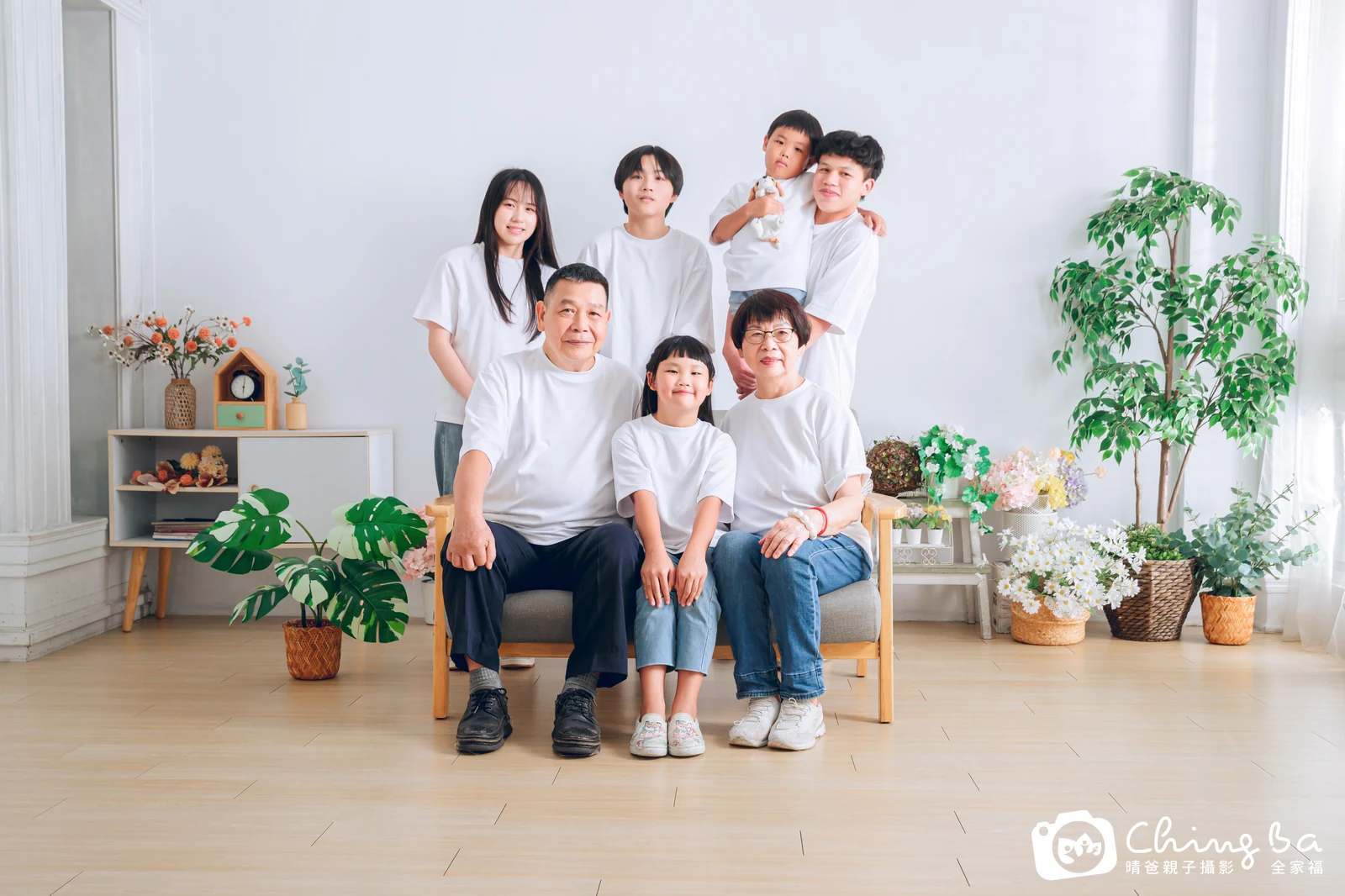 家族合照——晴爸親子攝影