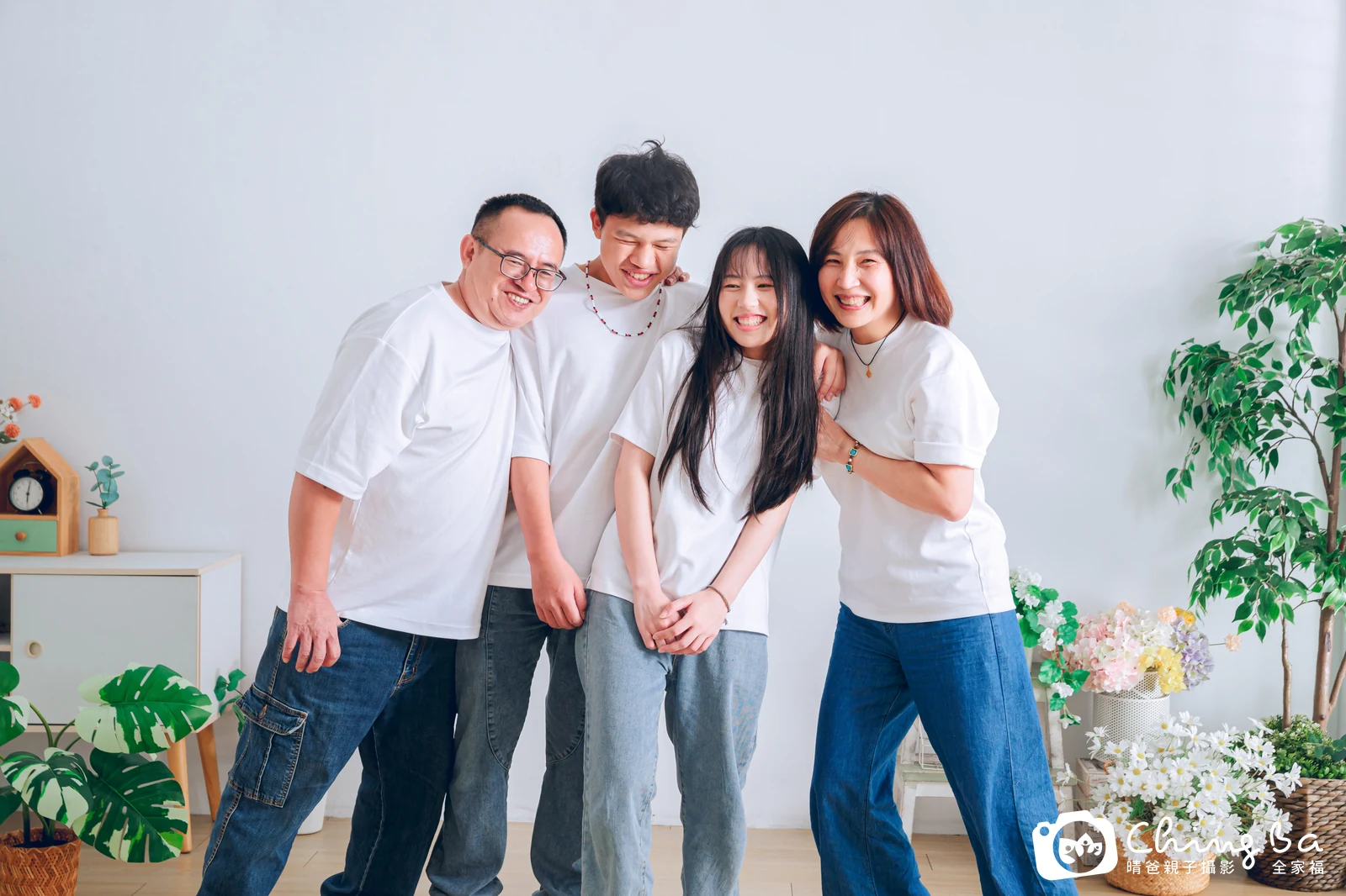 家族合照——晴爸親子攝影