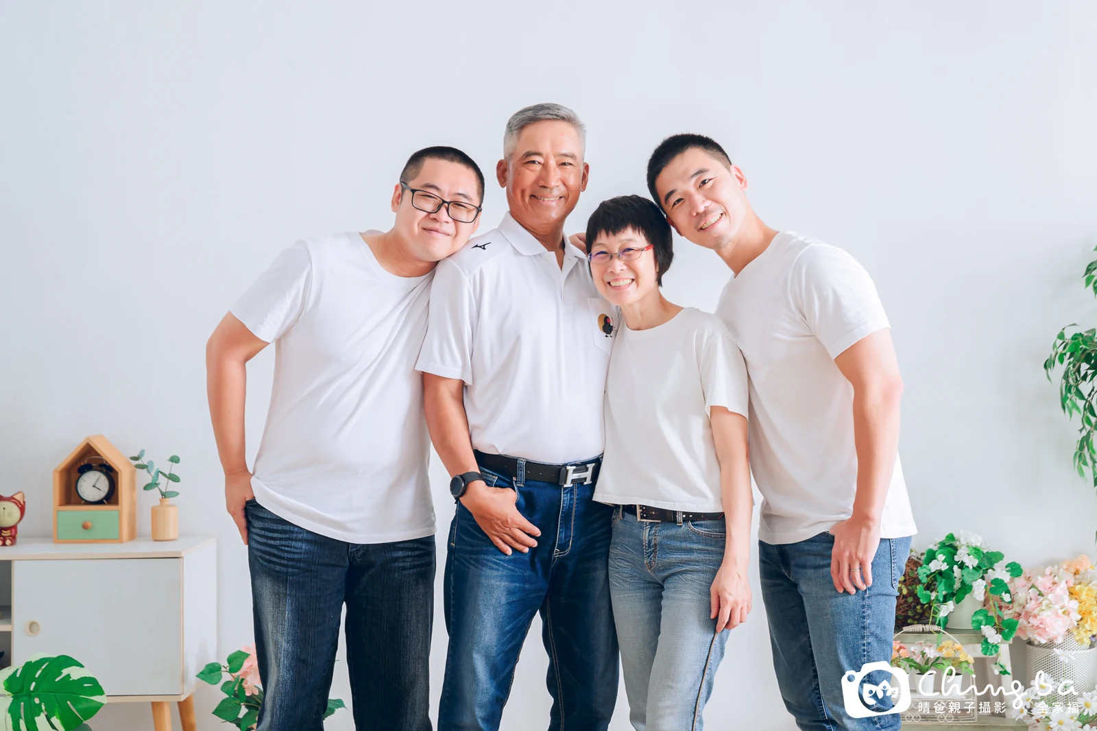 家族合照——晴爸親子攝影