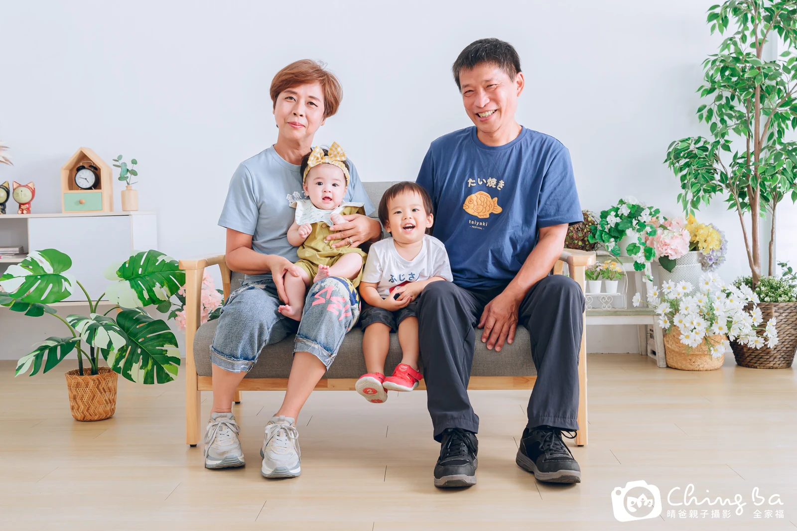 家族合照——晴爸親子攝影