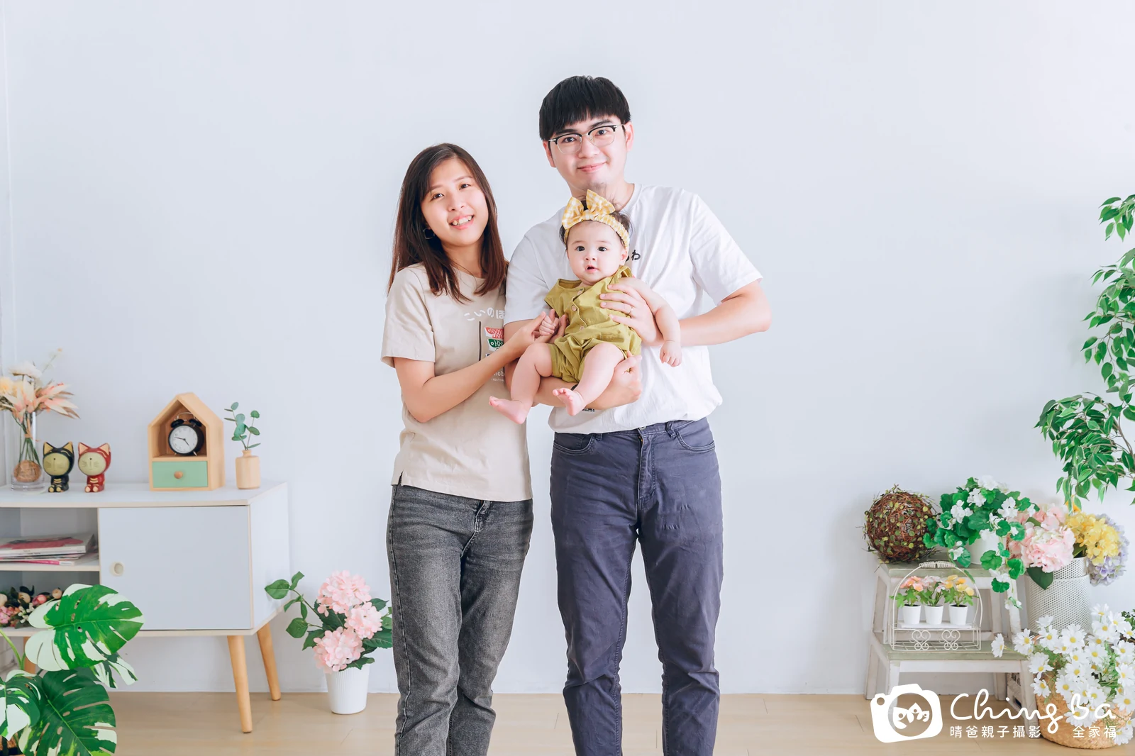 家族合照——晴爸親子攝影