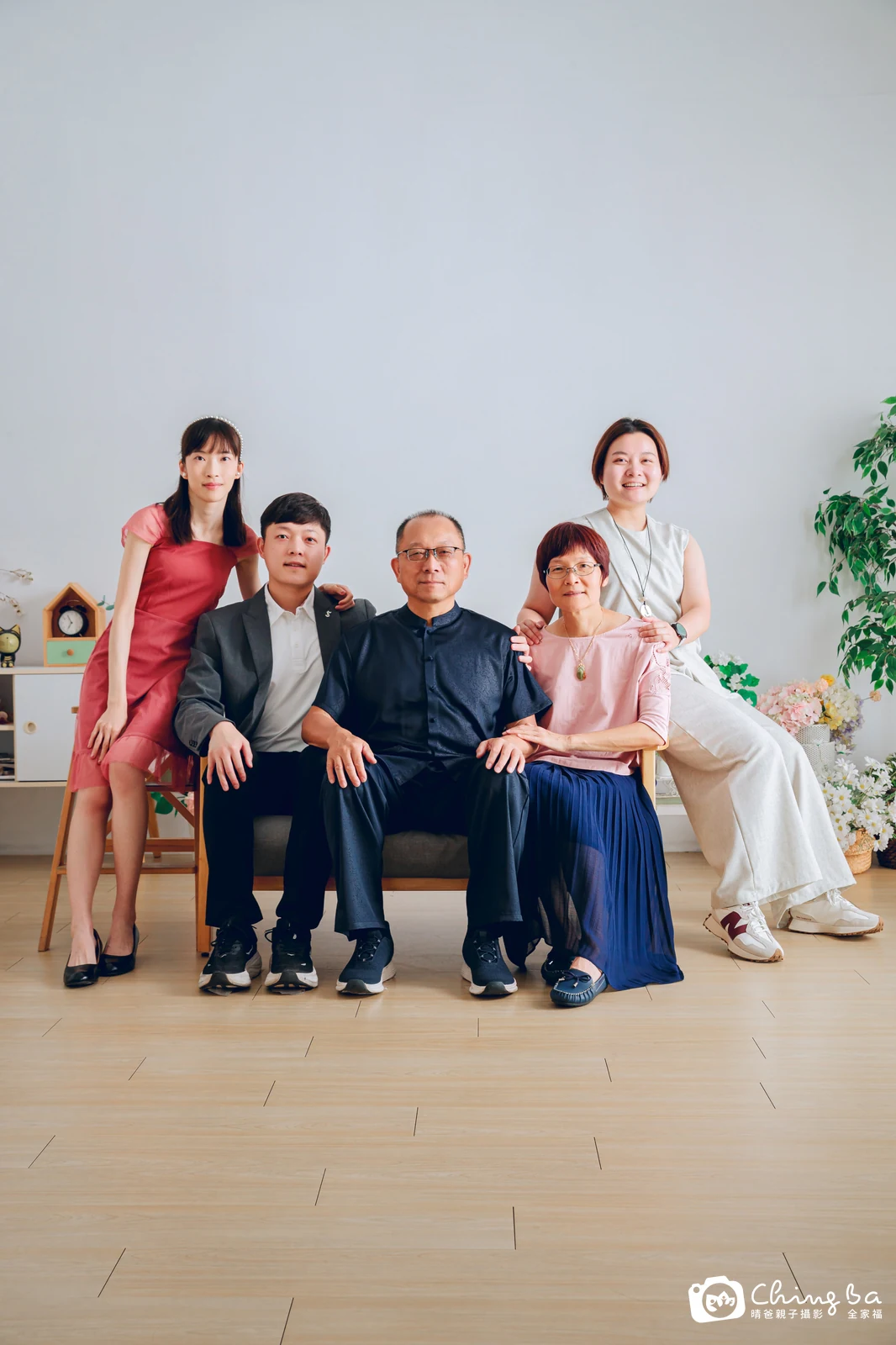 台中家族全家福攝影｜兩代