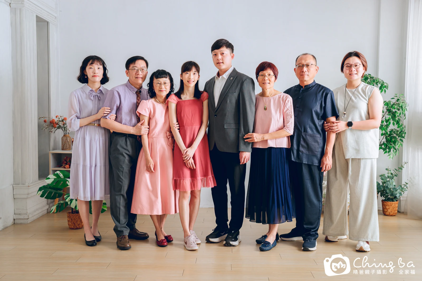 台中家族全家福攝影｜兩代