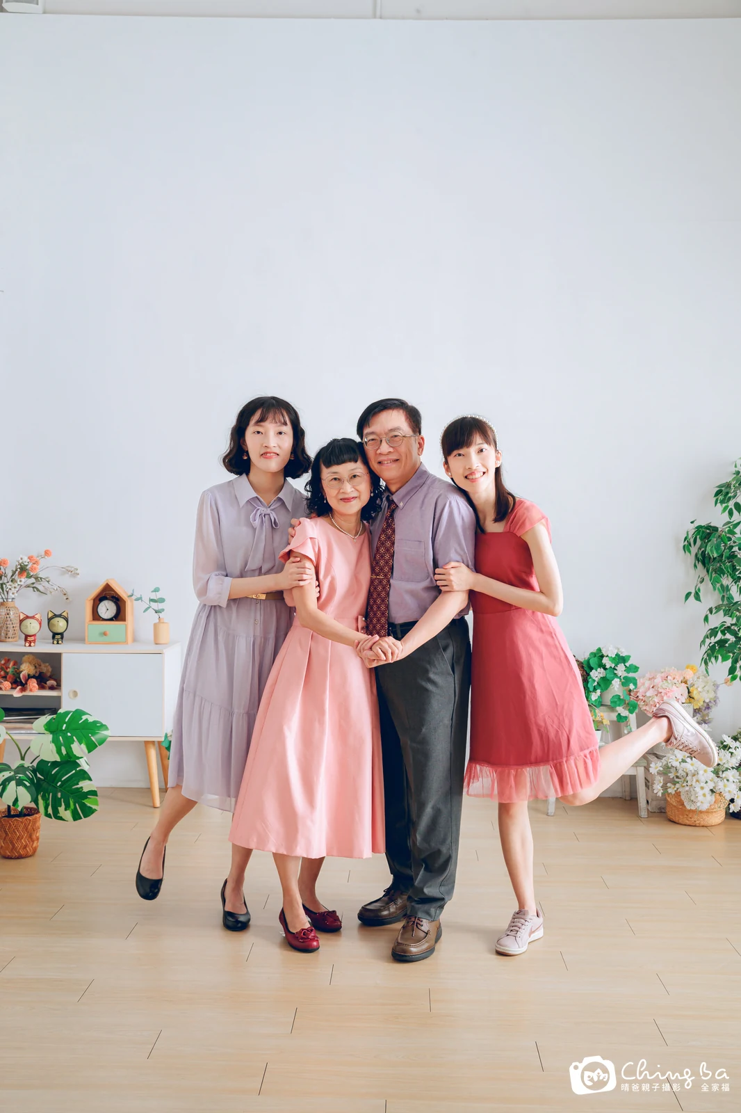 家族合照——晴爸親子攝影