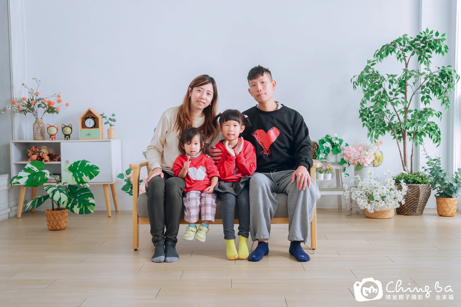 家族合照——晴爸親子攝影