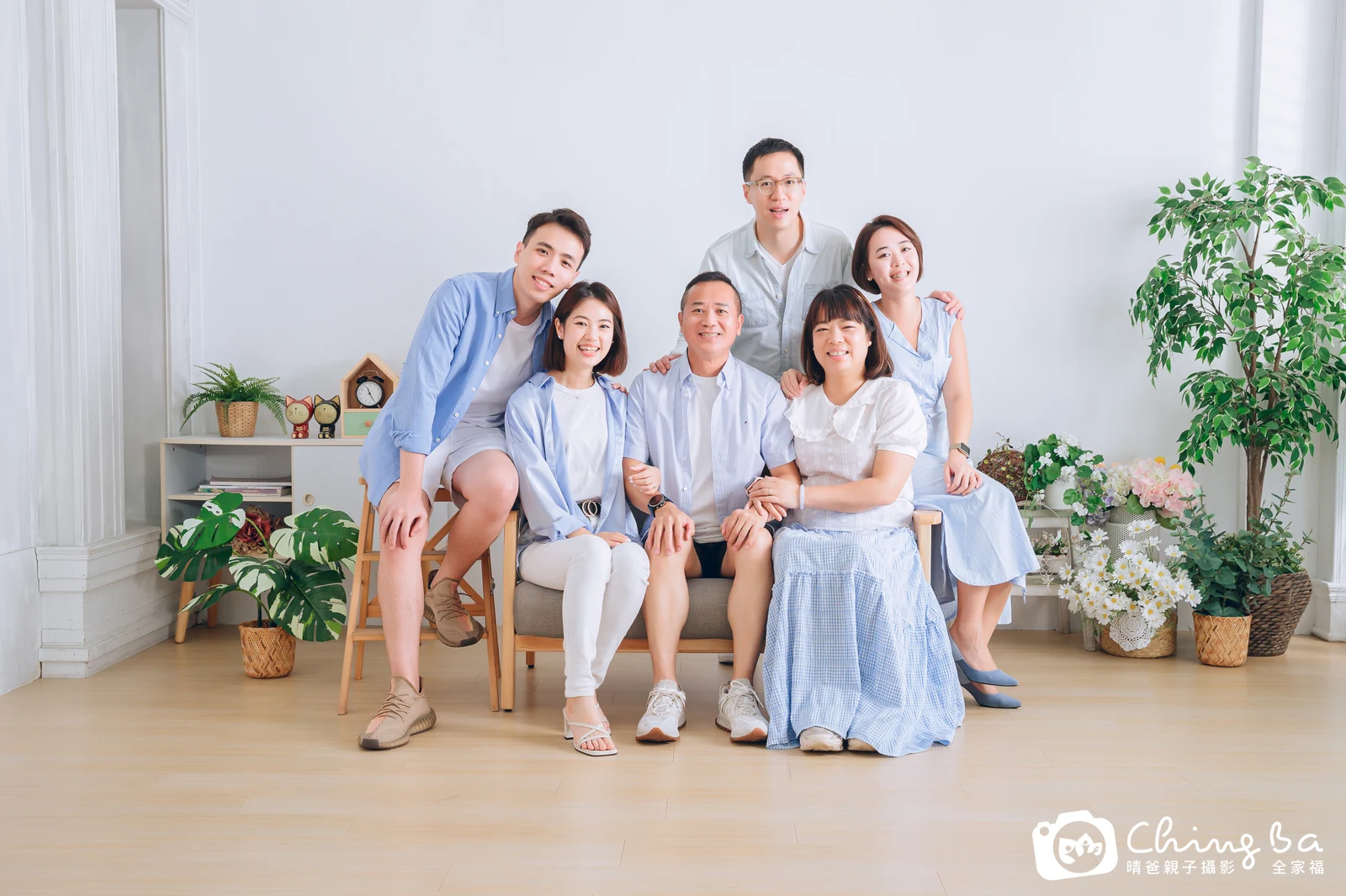 家族合照——晴爸親子攝影