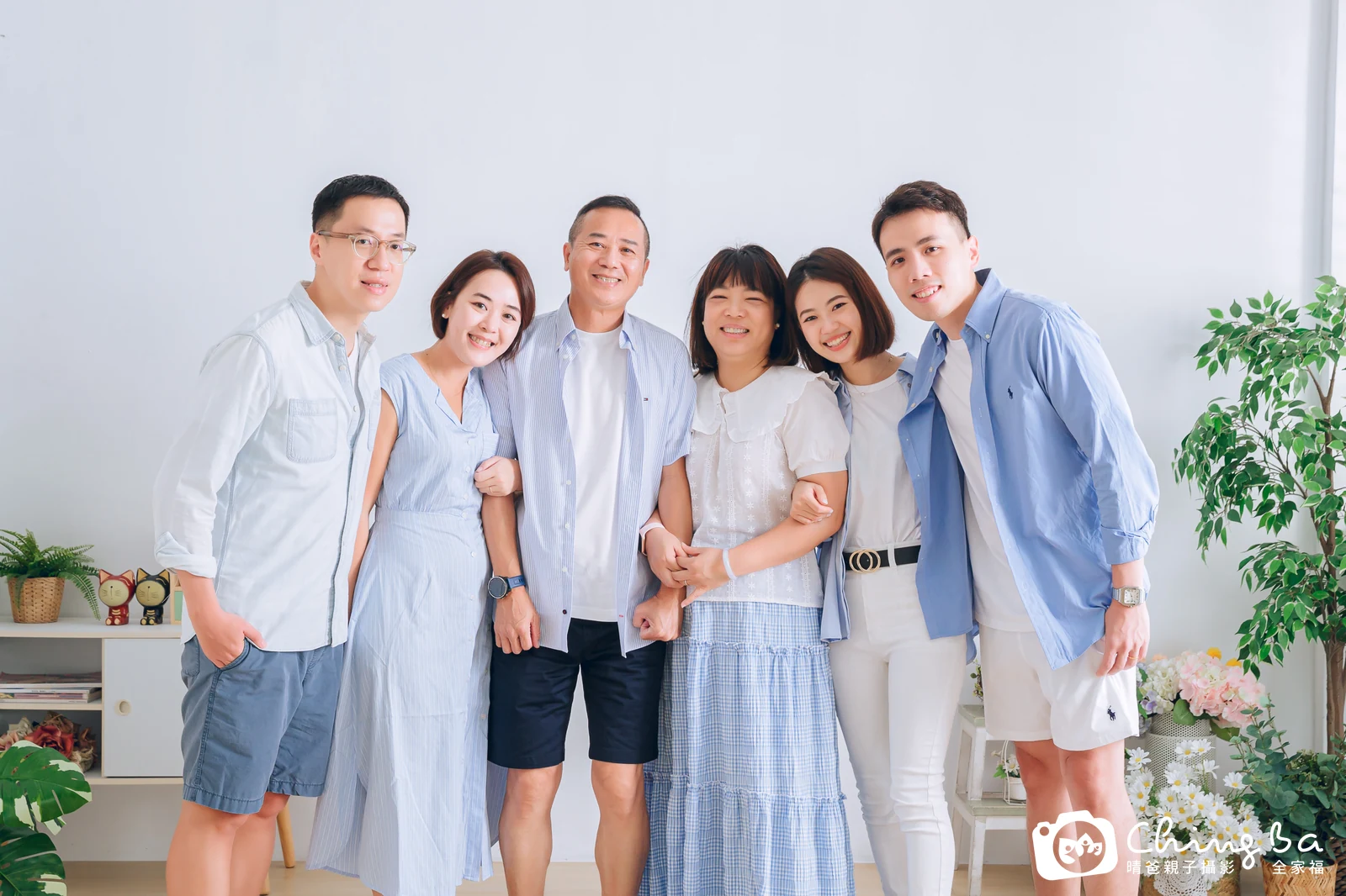 家族合照——晴爸親子攝影