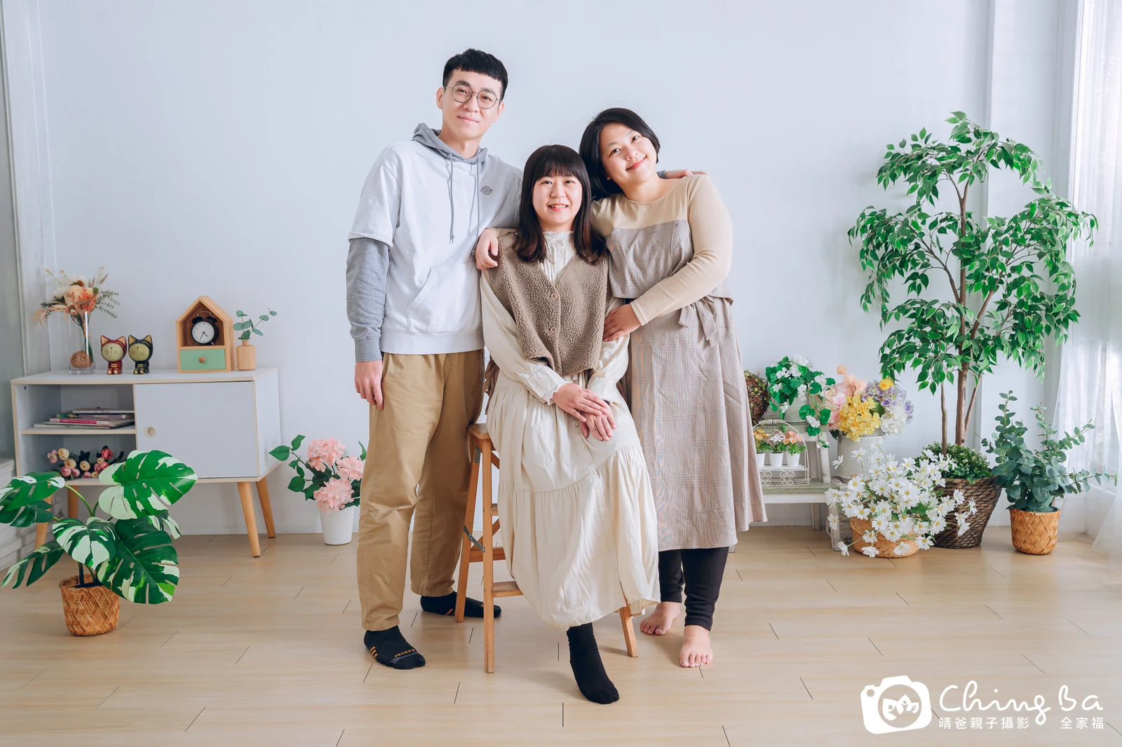 家族合照——晴爸親子攝影