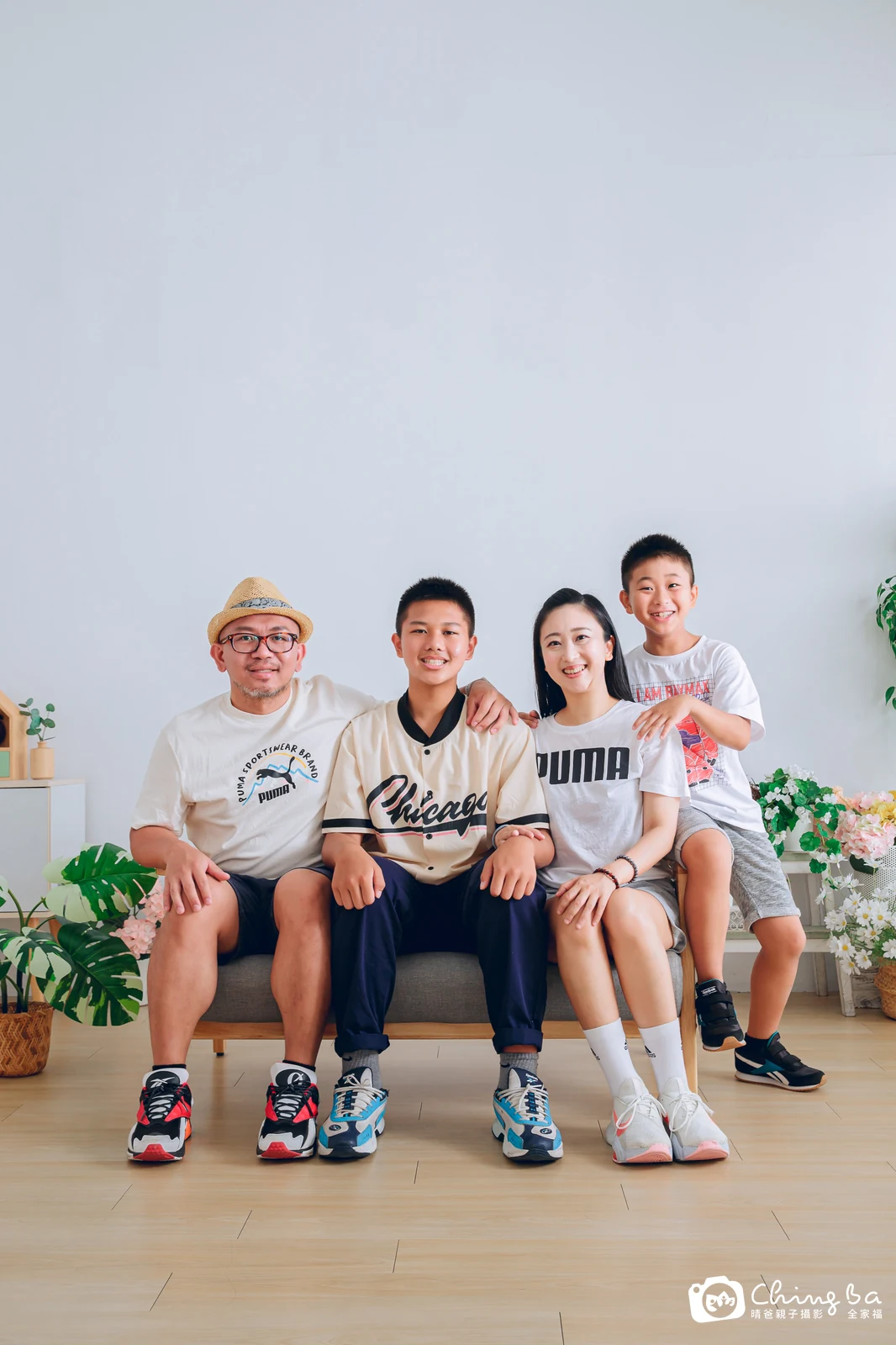 家族合照——晴爸親子攝影