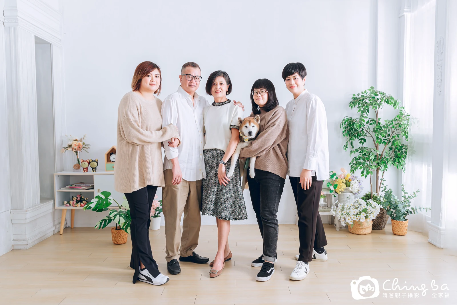 家族合照——晴爸親子攝影