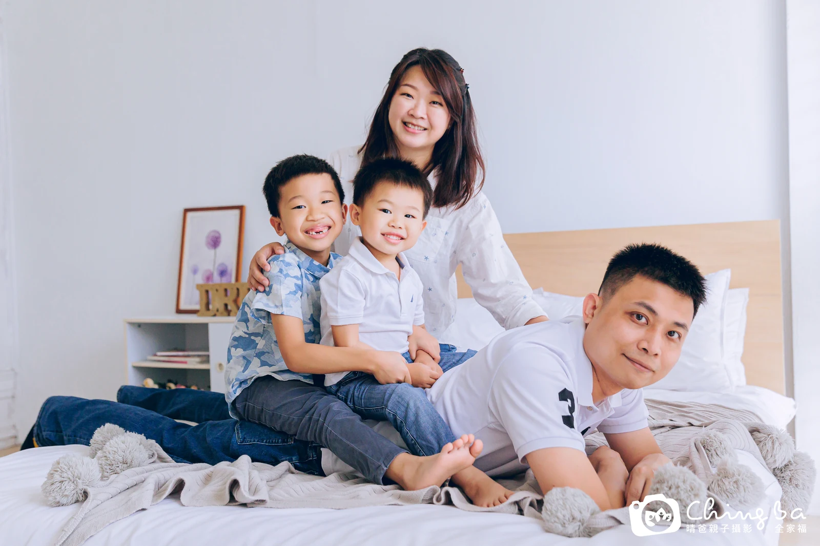 棚內親子寫真作品照｜2023 年夏季｜晴爸親子攝影