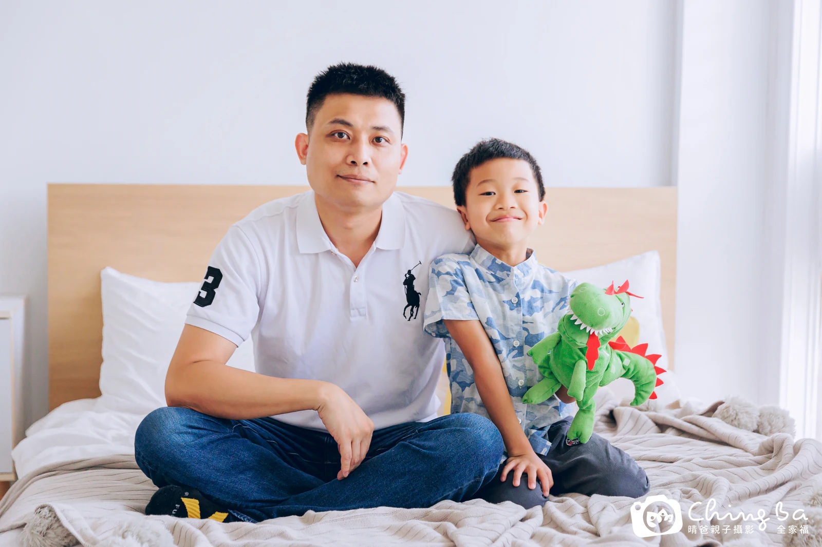 棚內親子寫真作品照｜2023 年夏季｜晴爸親子攝影