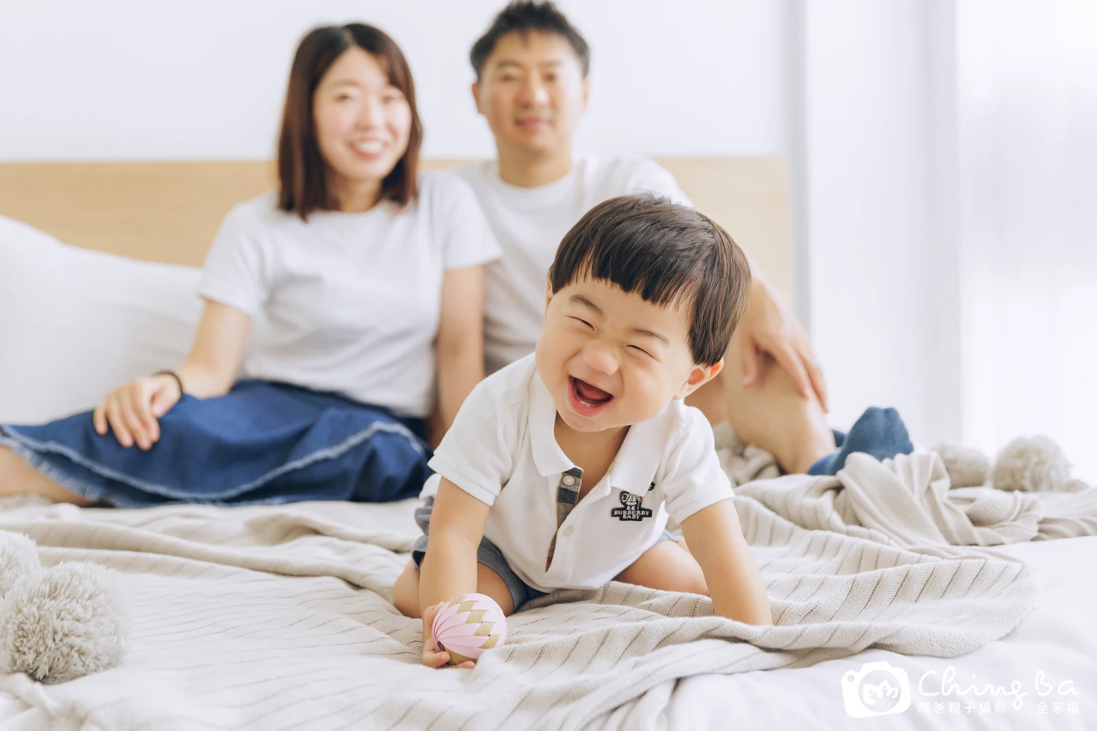 棚內親子寫真作品照｜2023 年夏季｜晴爸親子攝影
