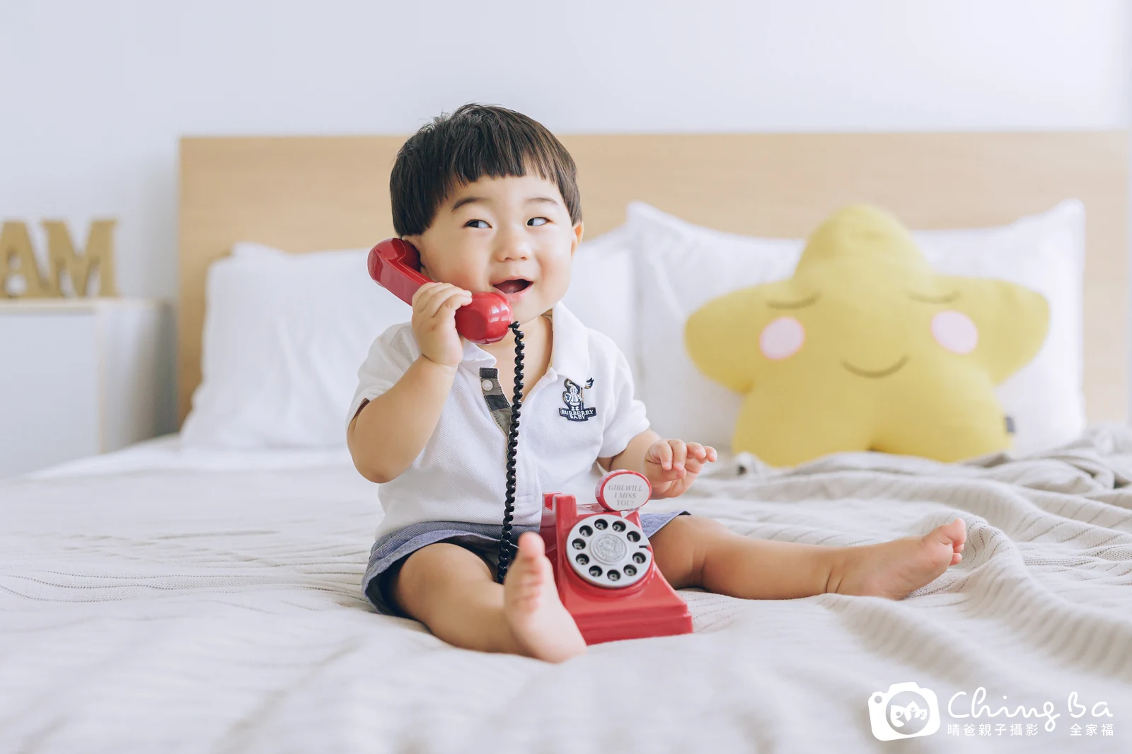 棚內親子寫真作品照｜2023 年夏季｜晴爸親子攝影