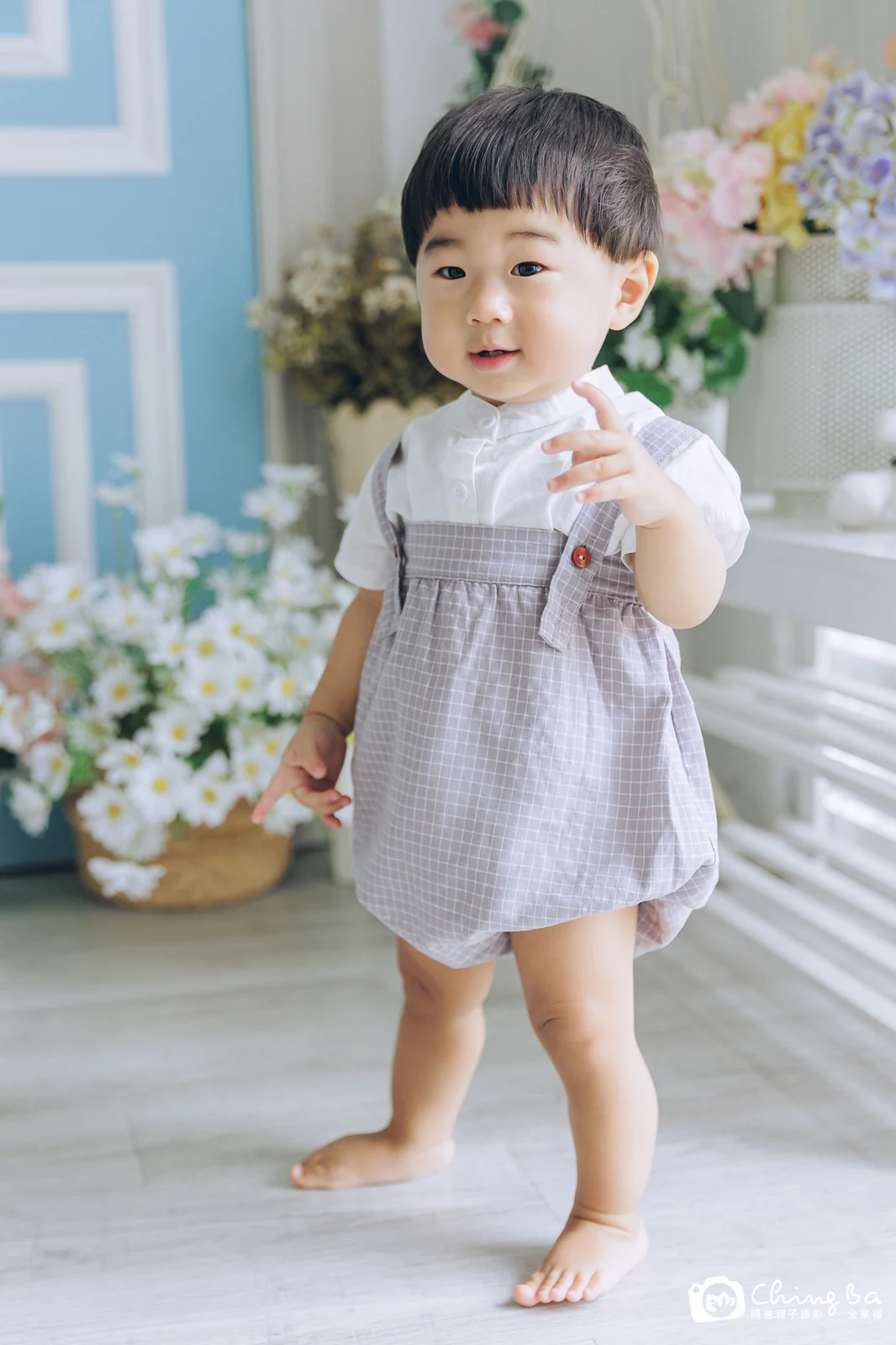 棚內親子寫真作品照｜2023 年夏季｜晴爸親子攝影