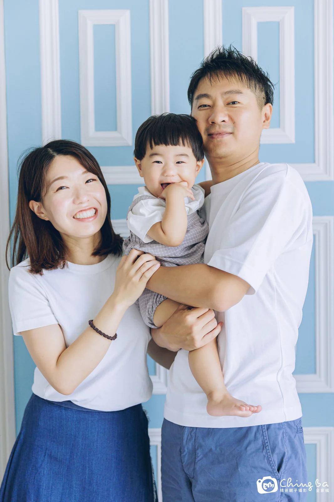 棚內親子寫真作品照｜2023 年夏季｜晴爸親子攝影