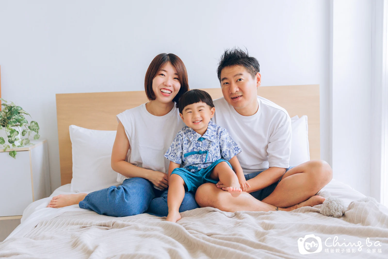 棚內親子寫真作品照｜2024 年秋季｜晴爸親子攝影