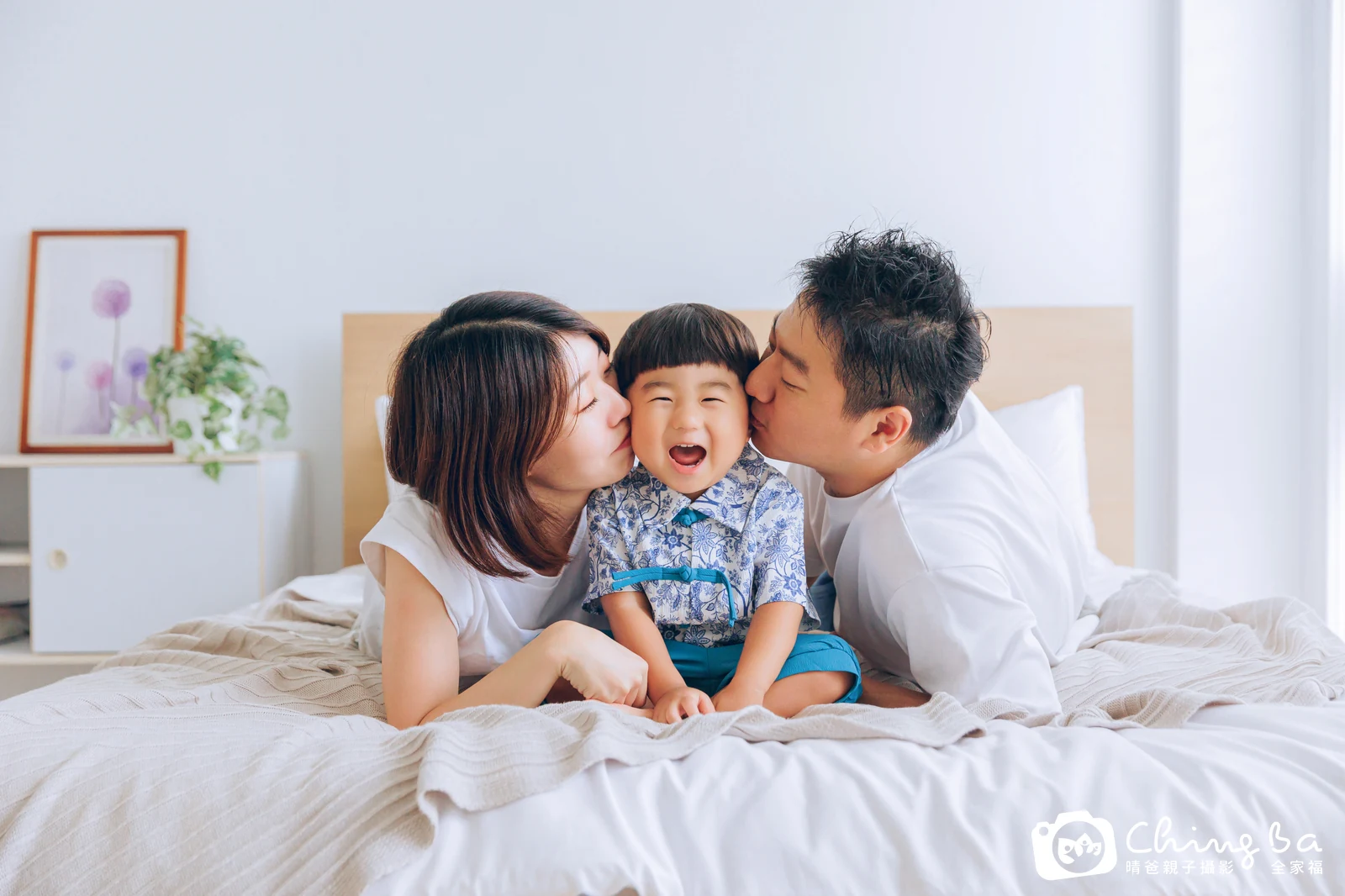棚內親子寫真作品照｜2024 年秋季｜晴爸親子攝影