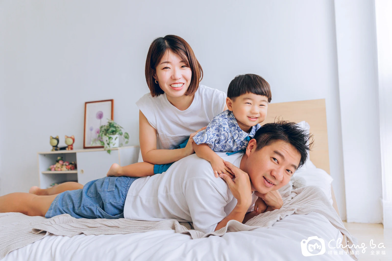 棚內親子寫真作品照｜2024 年秋季｜晴爸親子攝影