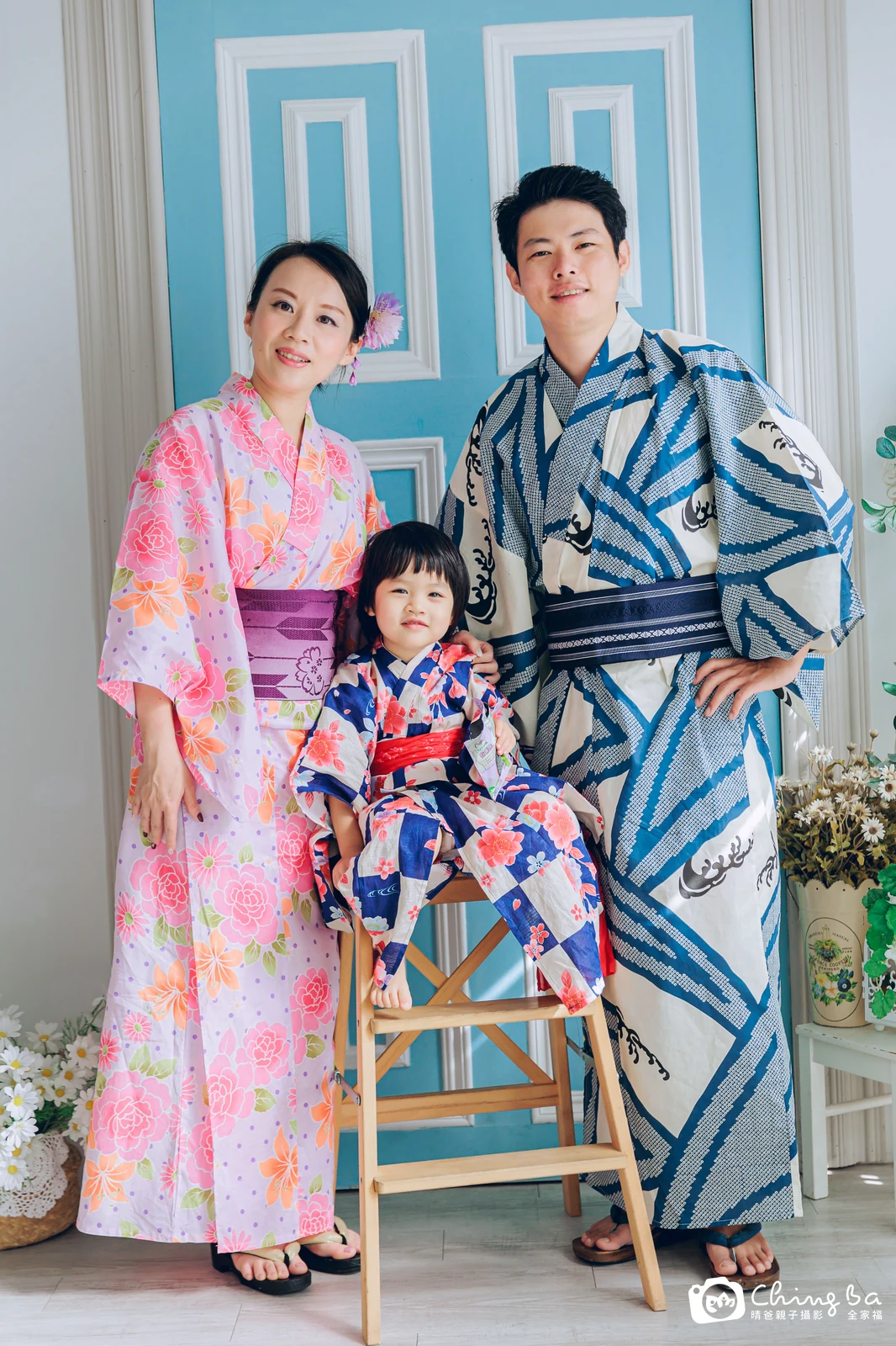 棚內親子寫真作品照｜2023 年春季｜晴爸親子攝影