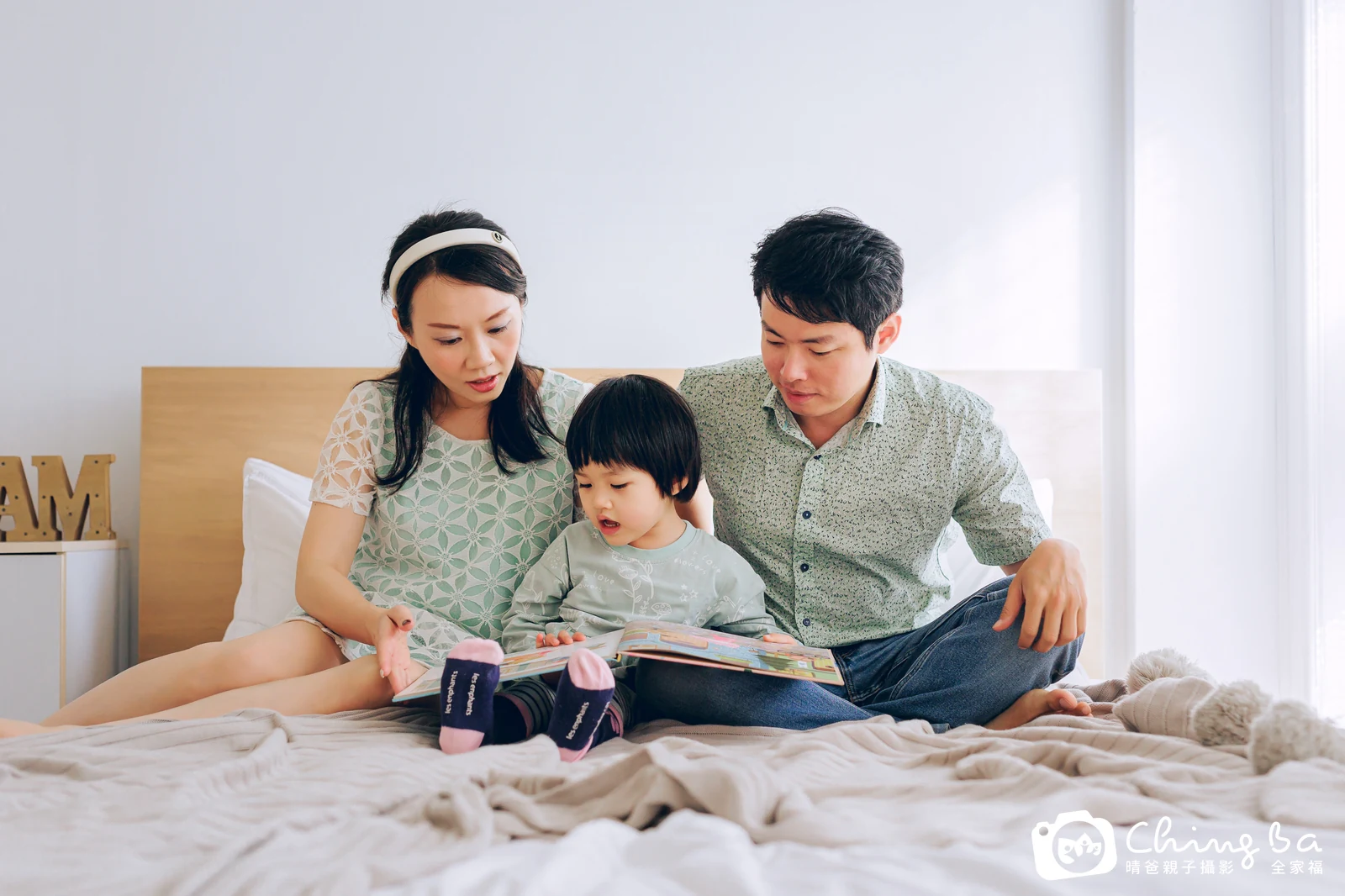 棚內親子寫真作品照｜2023 年春季｜晴爸親子攝影