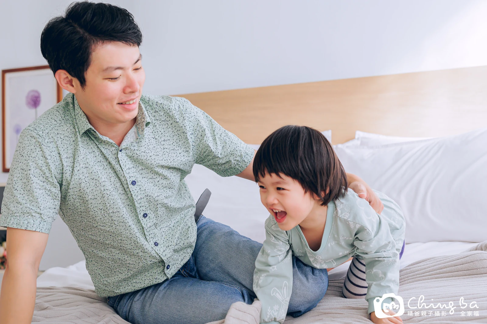 棚內親子寫真作品照｜2023 年春季｜晴爸親子攝影
