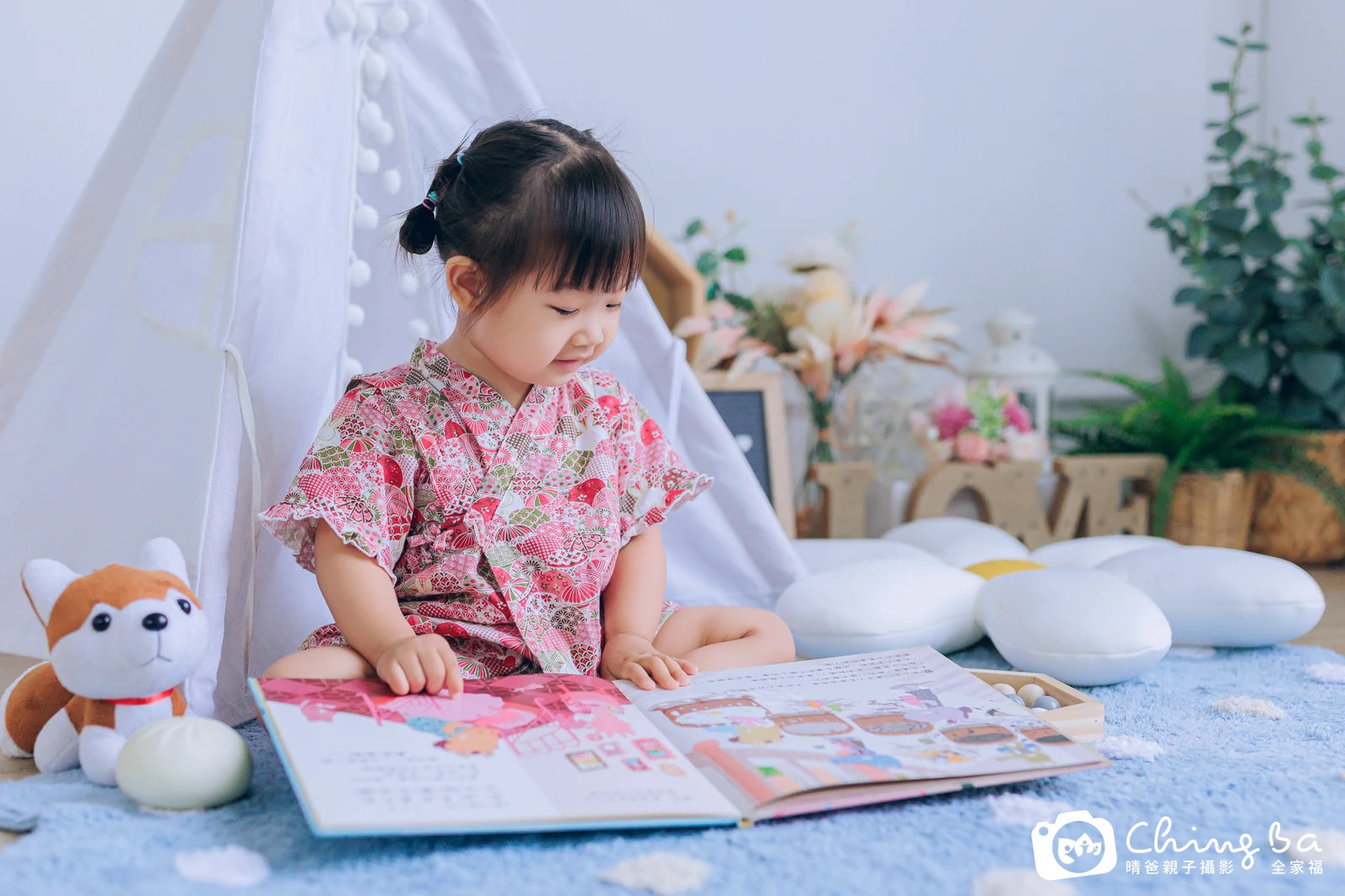 棚內親子寫真作品照｜2023 年夏季｜晴爸親子攝影