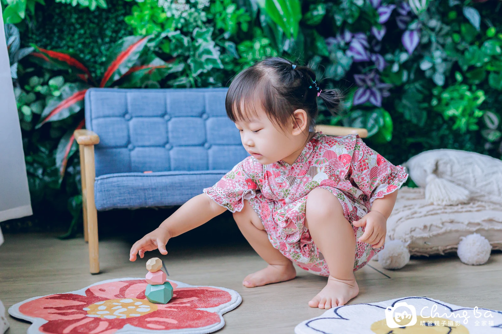 棚內親子寫真作品照｜2023 年夏季｜晴爸親子攝影
