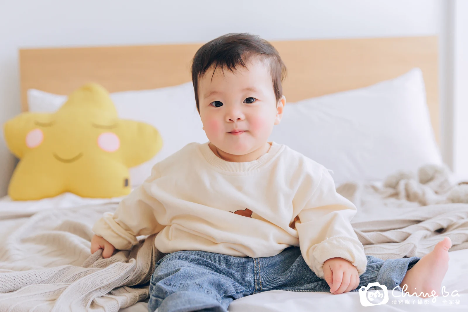 棚內親子寫真作品｜2024 年冬季｜晴爸親子攝影