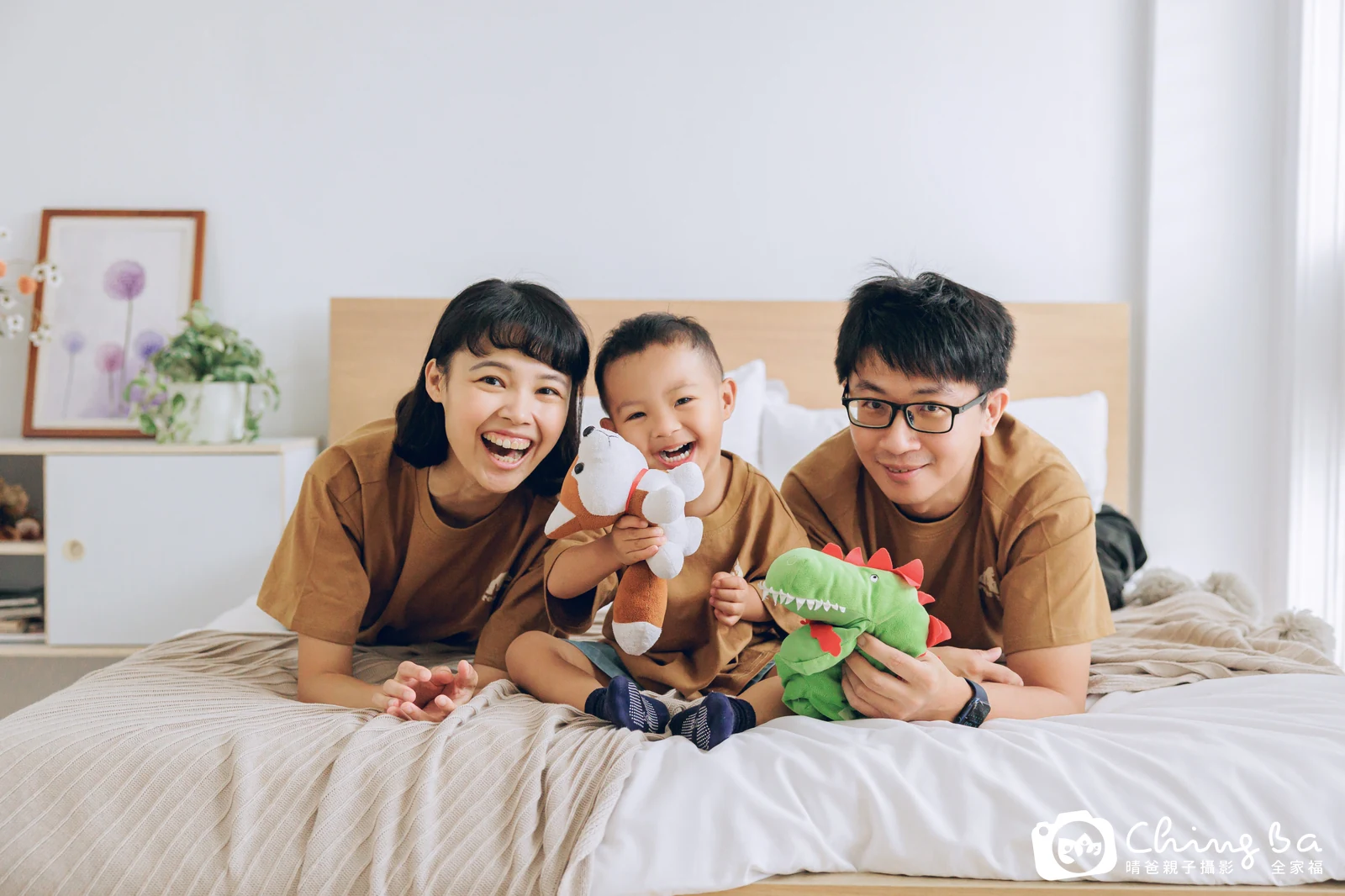 棚內親子寫真作品照|2026 年秋季|晴爸親子攝影