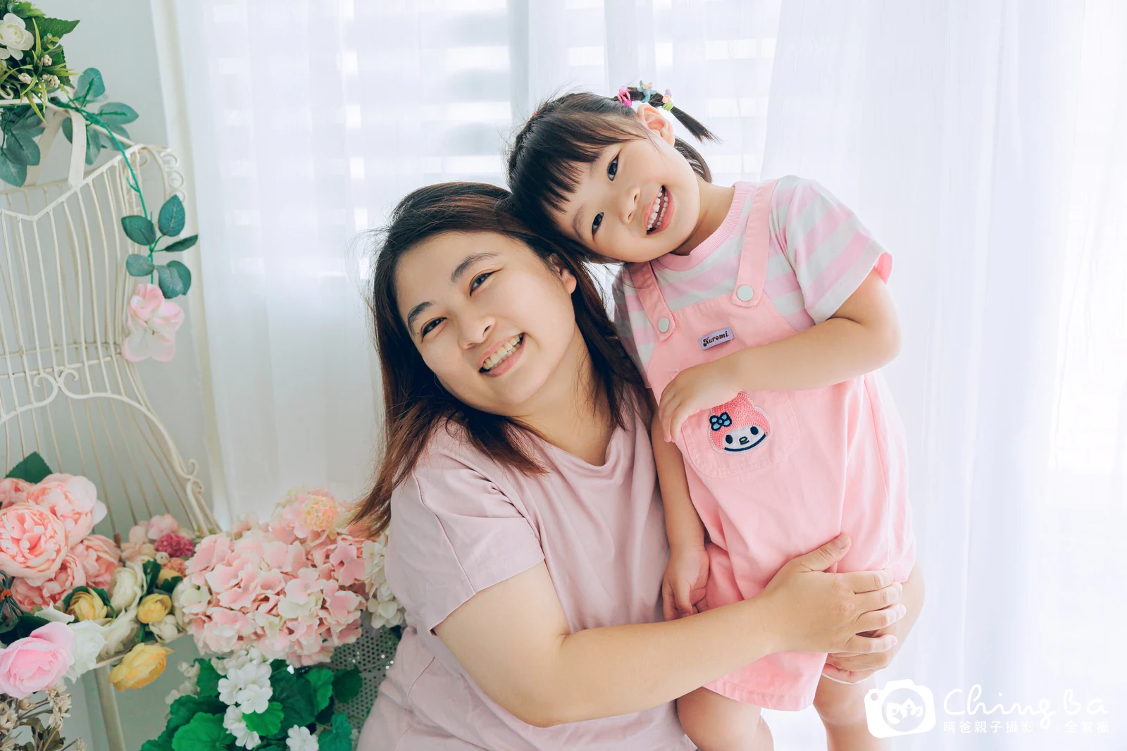 棚內親子寫真作品照｜2026 年秋季｜晴爸親子攝影