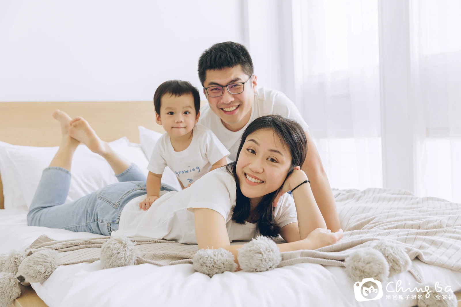 棚內親子寫真作品照｜2023 年夏季｜晴爸親子攝影