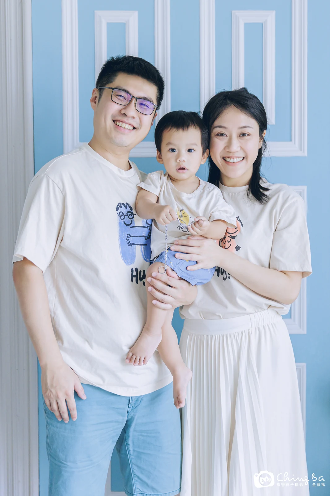 棚內親子寫真作品照｜2023 年夏季｜晴爸親子攝影
