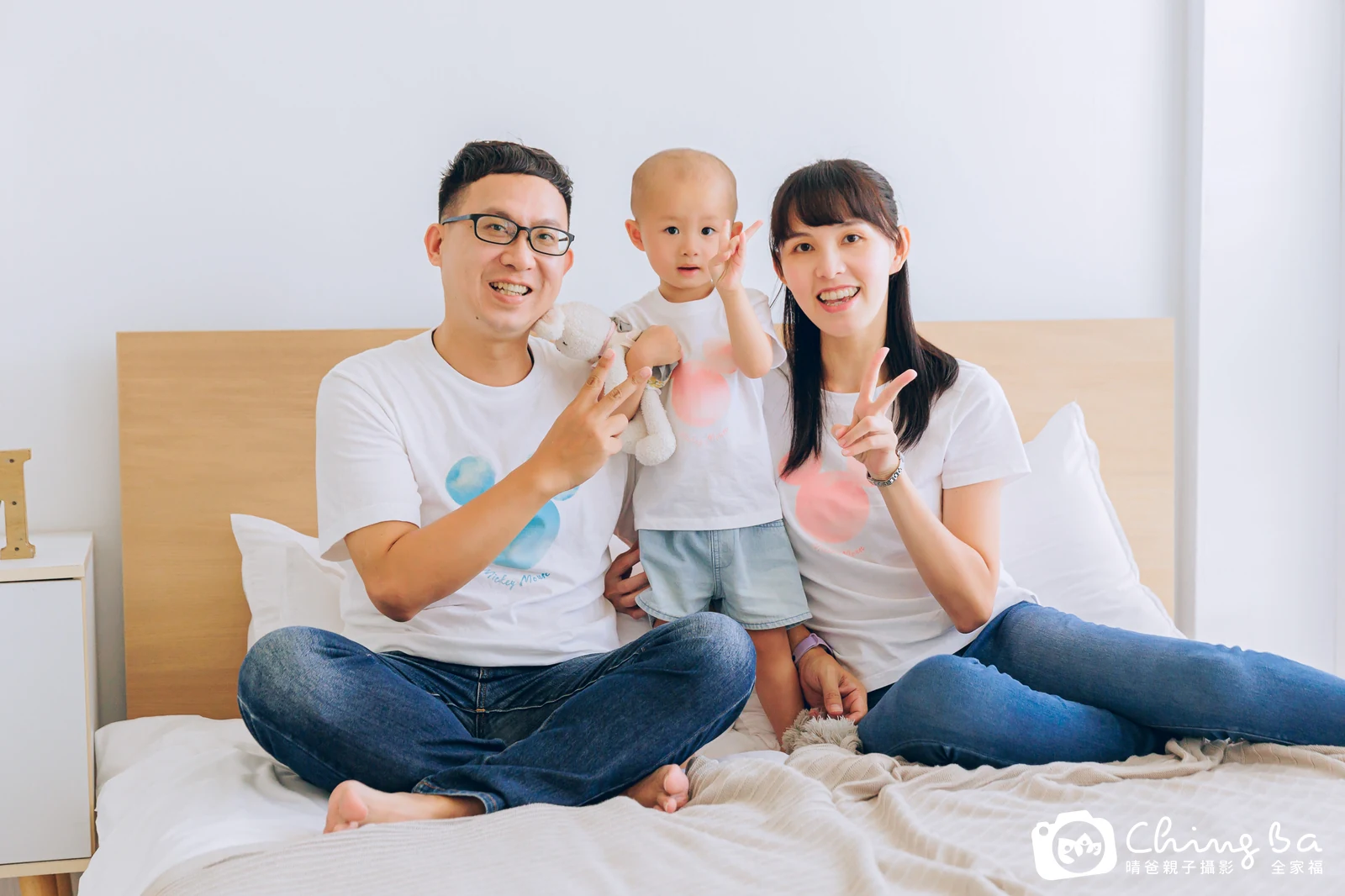 棚內親子寫真作品照｜2023 年秋季｜晴爸親子攝影