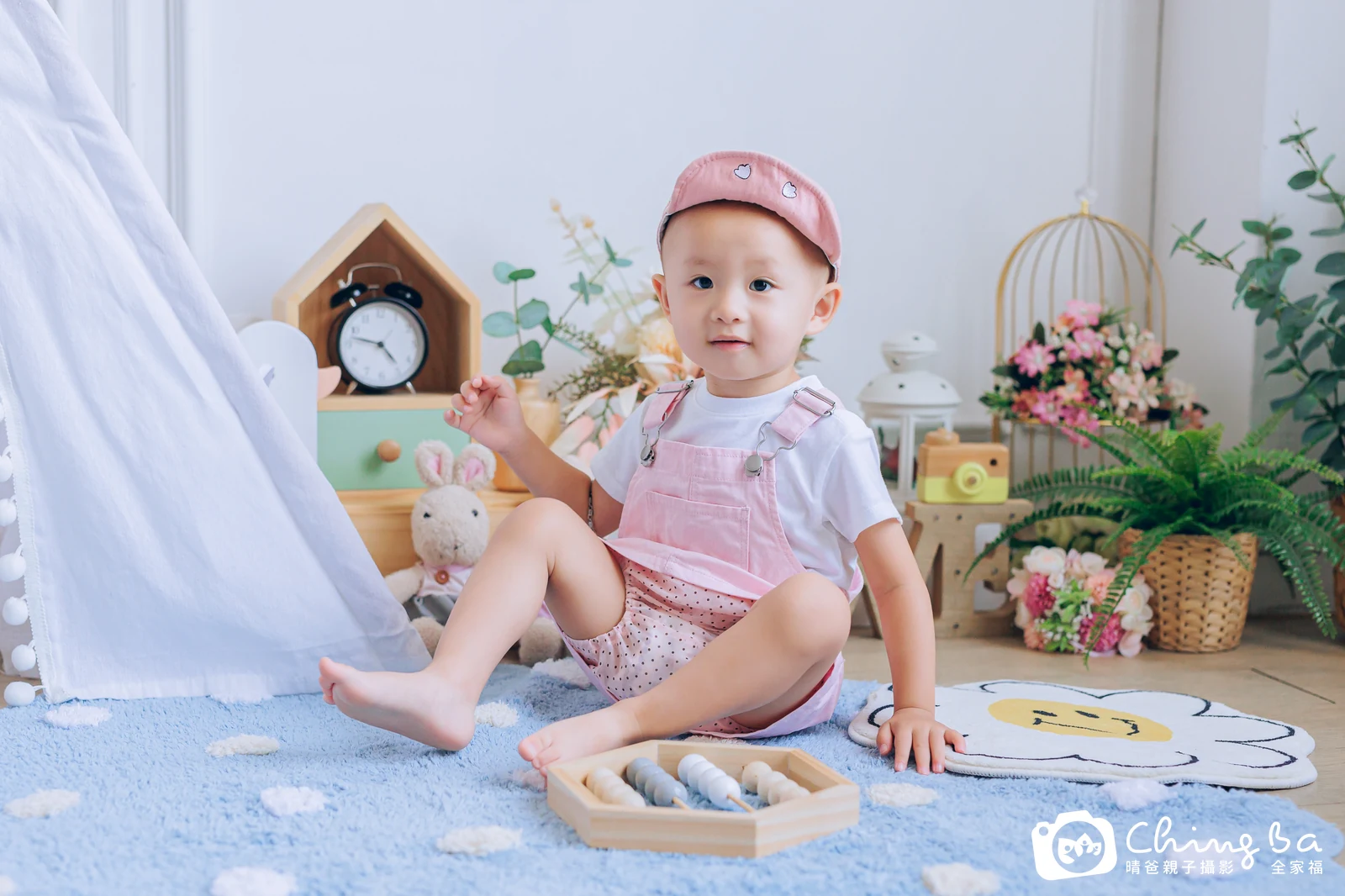 棚內親子寫真作品照｜2023 年秋季｜晴爸親子攝影