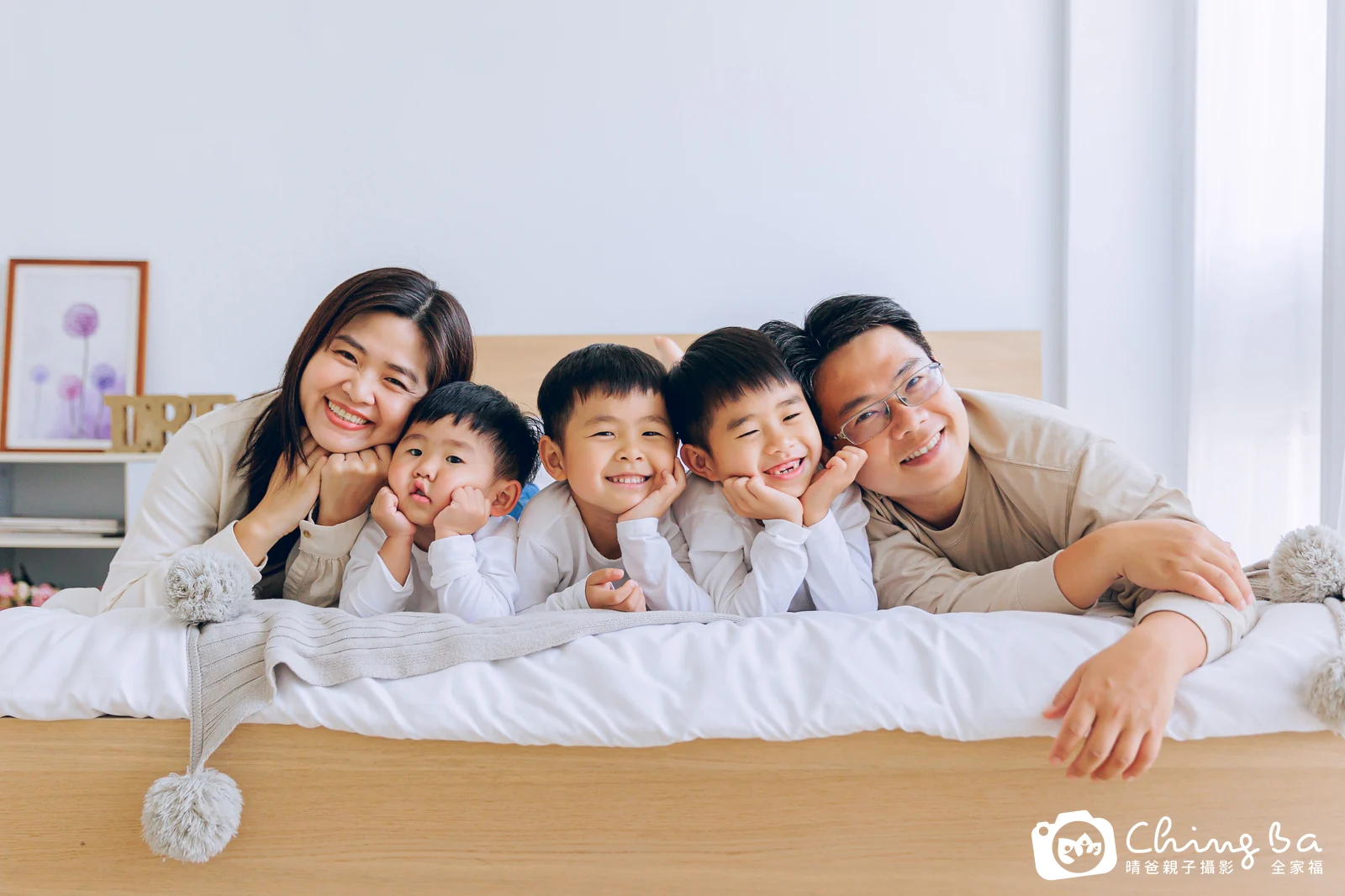 棚內親子寫真作品照｜2023 年春季｜晴爸親子攝影