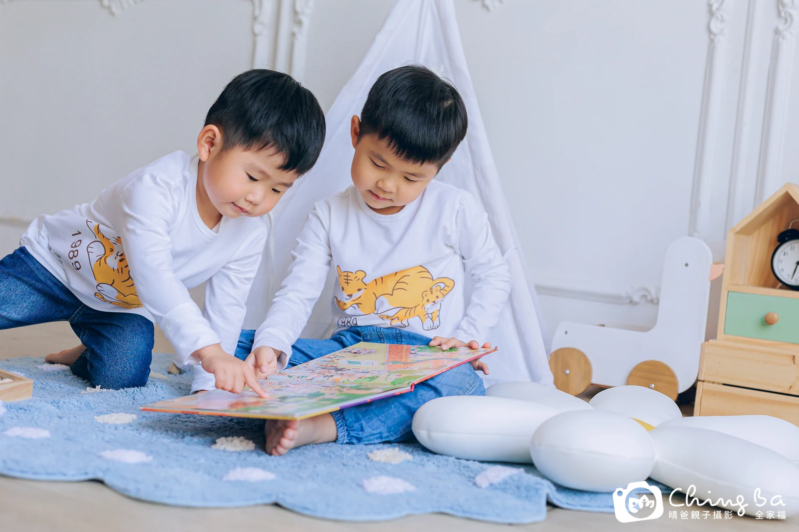 棚內親子寫真作品｜2023 年春季｜晴爸親子攝影