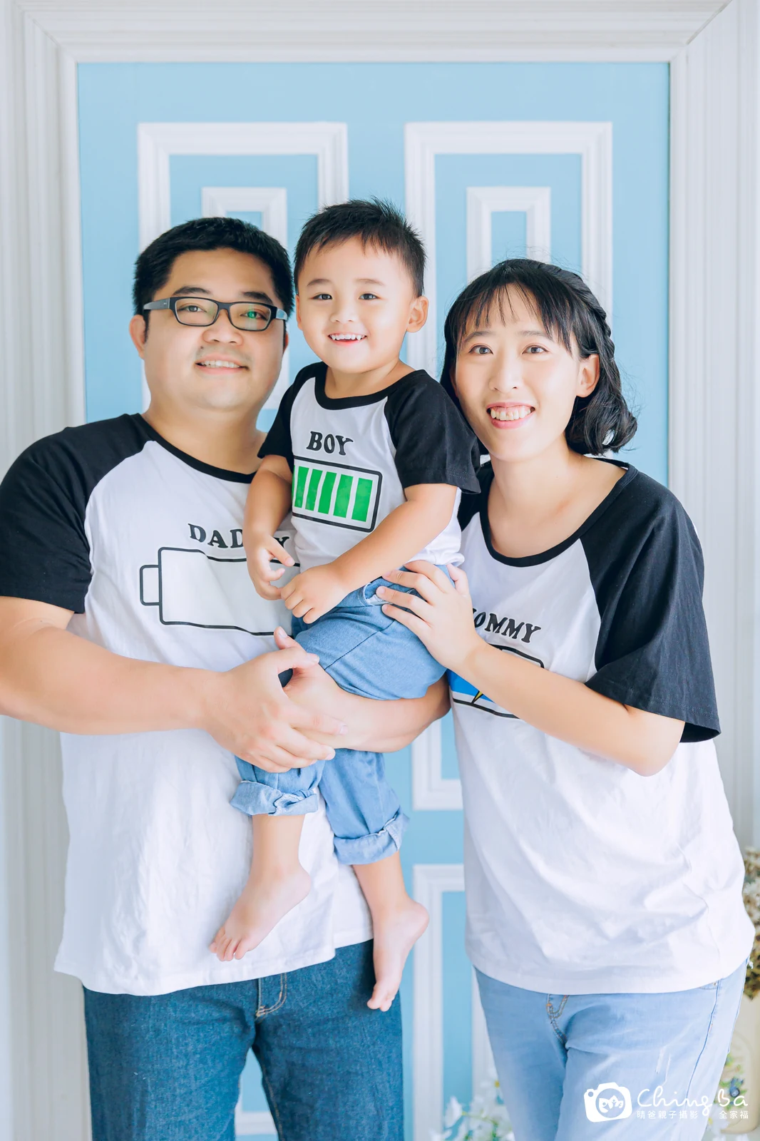棚內親子寫真作品照｜2022 年冬季｜晴爸親子攝影