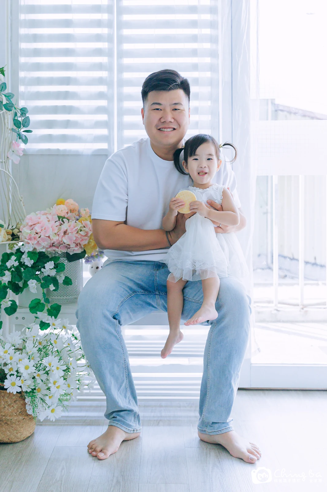 棚內親子寫真作品照｜2023 年冬季｜晴爸親子攝影