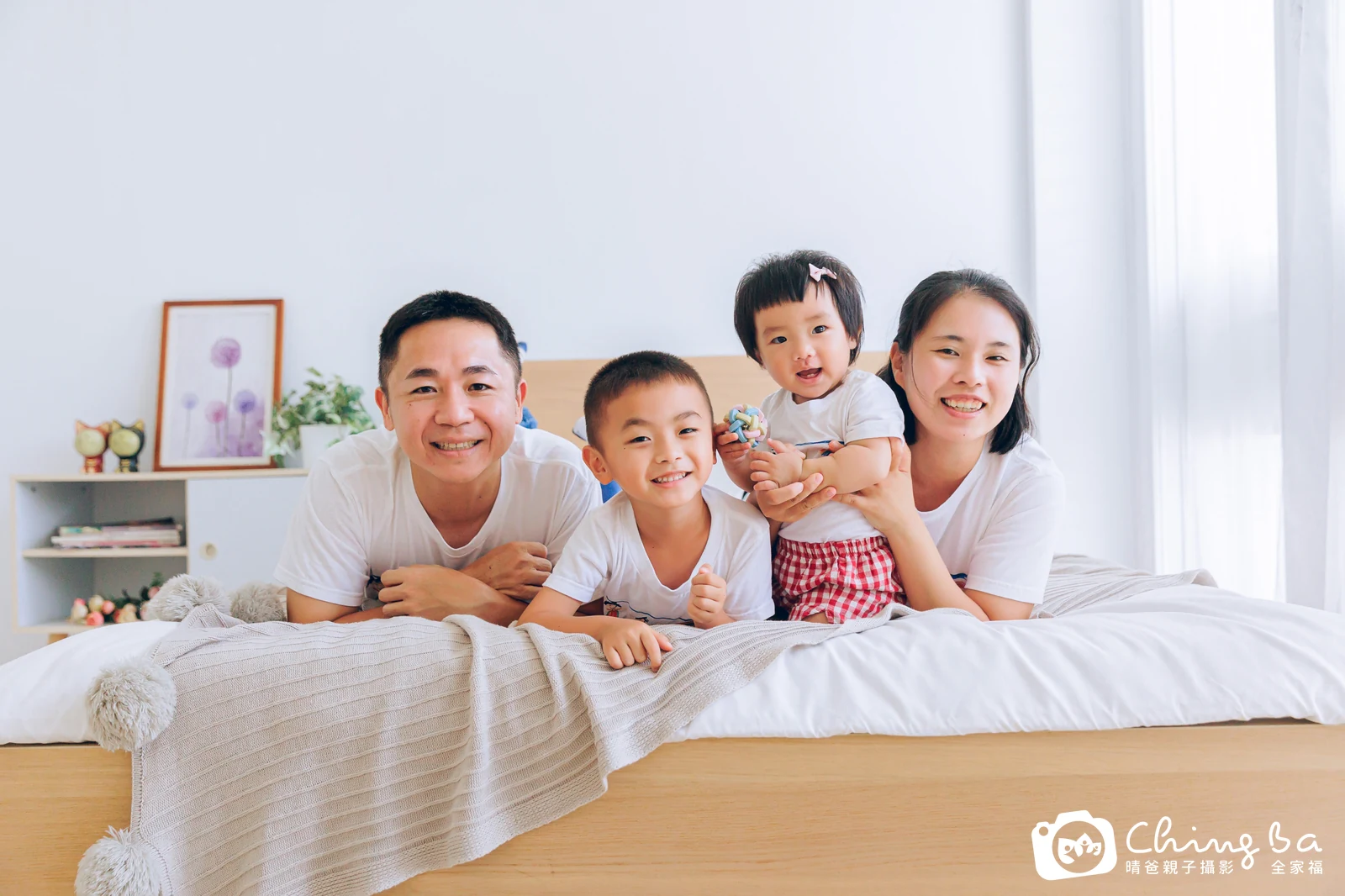 棚內親子寫真作品照|2024 年秋季|晴爸親子攝影