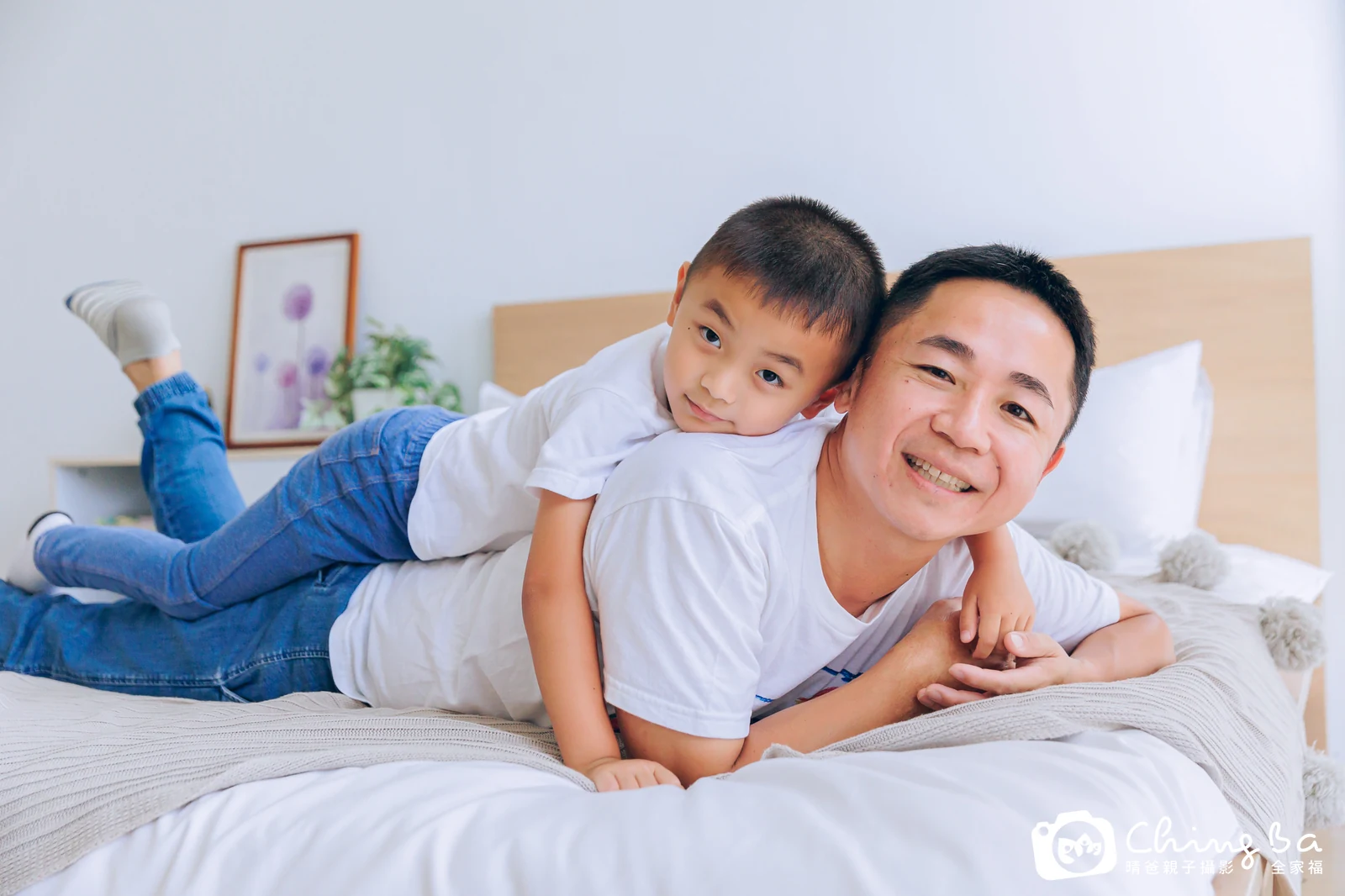 棚內親子寫真作品照|2024 年秋季|晴爸親子攝影