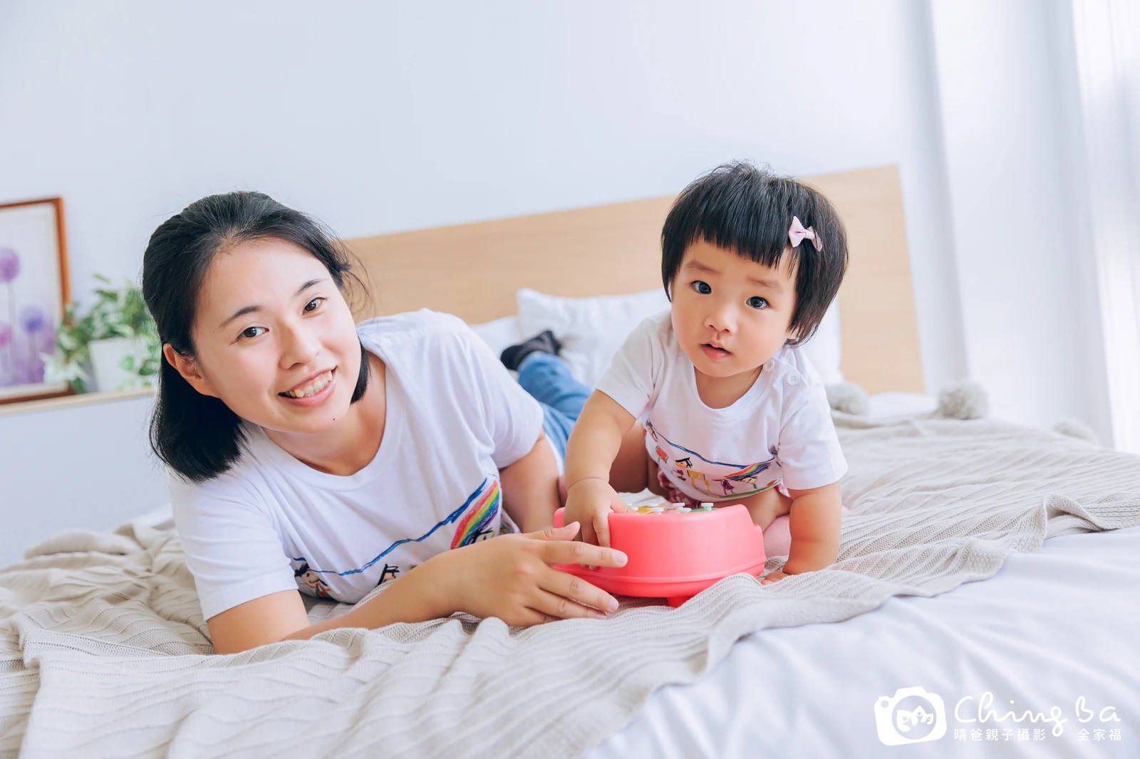 棚內親子寫真作品照|2024 年秋季|晴爸親子攝影