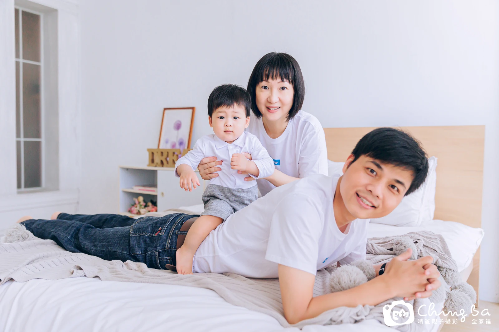 棚內親子寫真作品照｜2023 年春季｜晴爸親子攝影