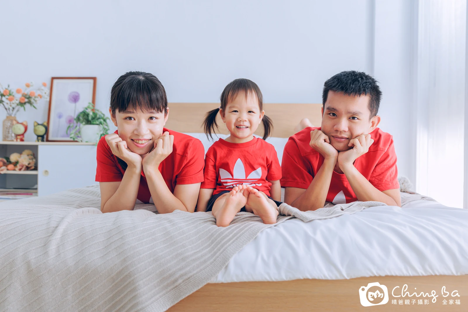 棚內親子寫真作品照|2025 年夏季|晴爸親子攝影