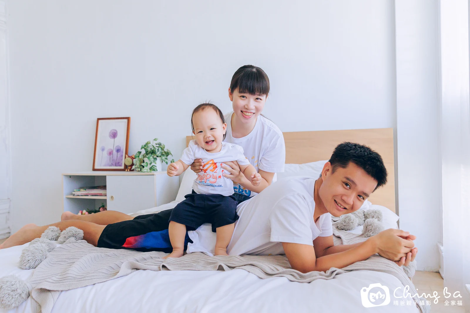 棚內親子寫真作品照｜2024 年夏季｜晴爸親子攝影